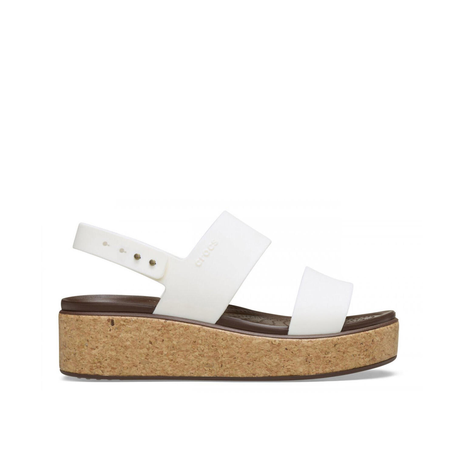Sandały dla Kobiet Crocs Brooklyn Cork Low Wedge