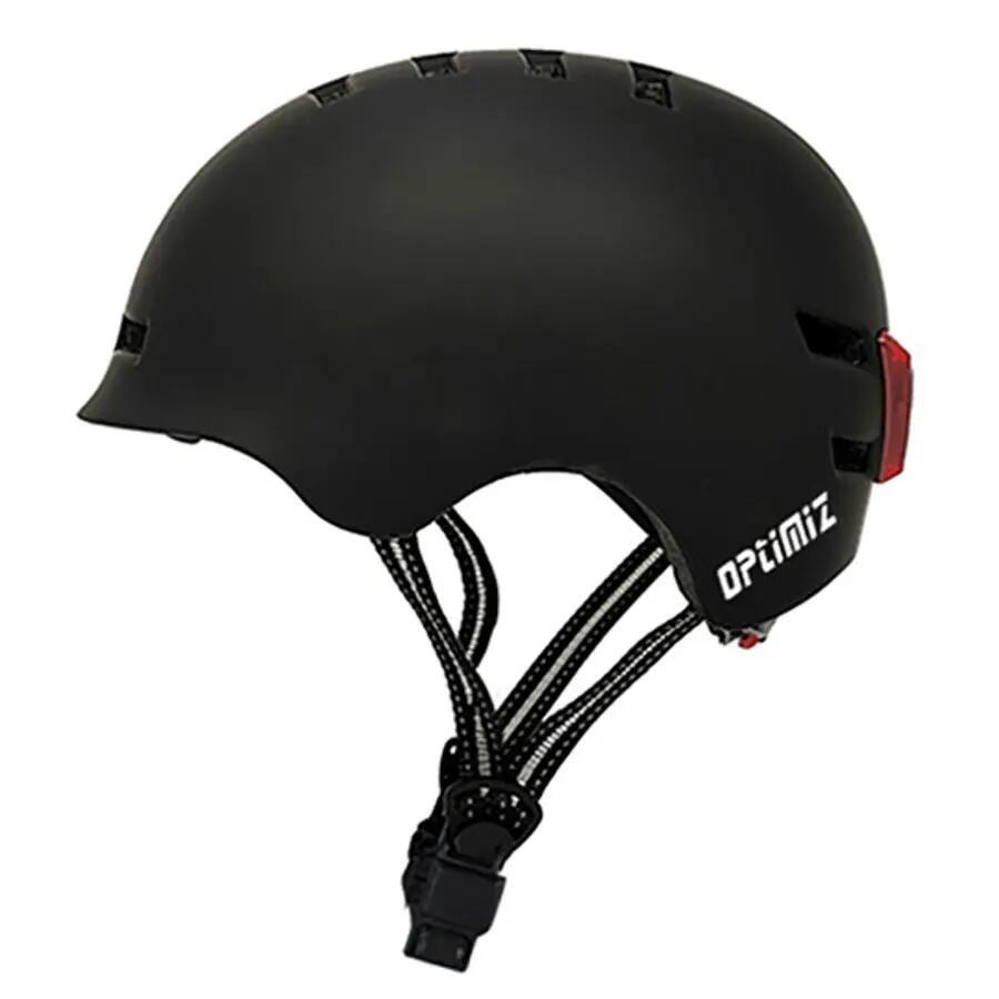 Kask miejski z regulacją potylicy LED Optimiz O365