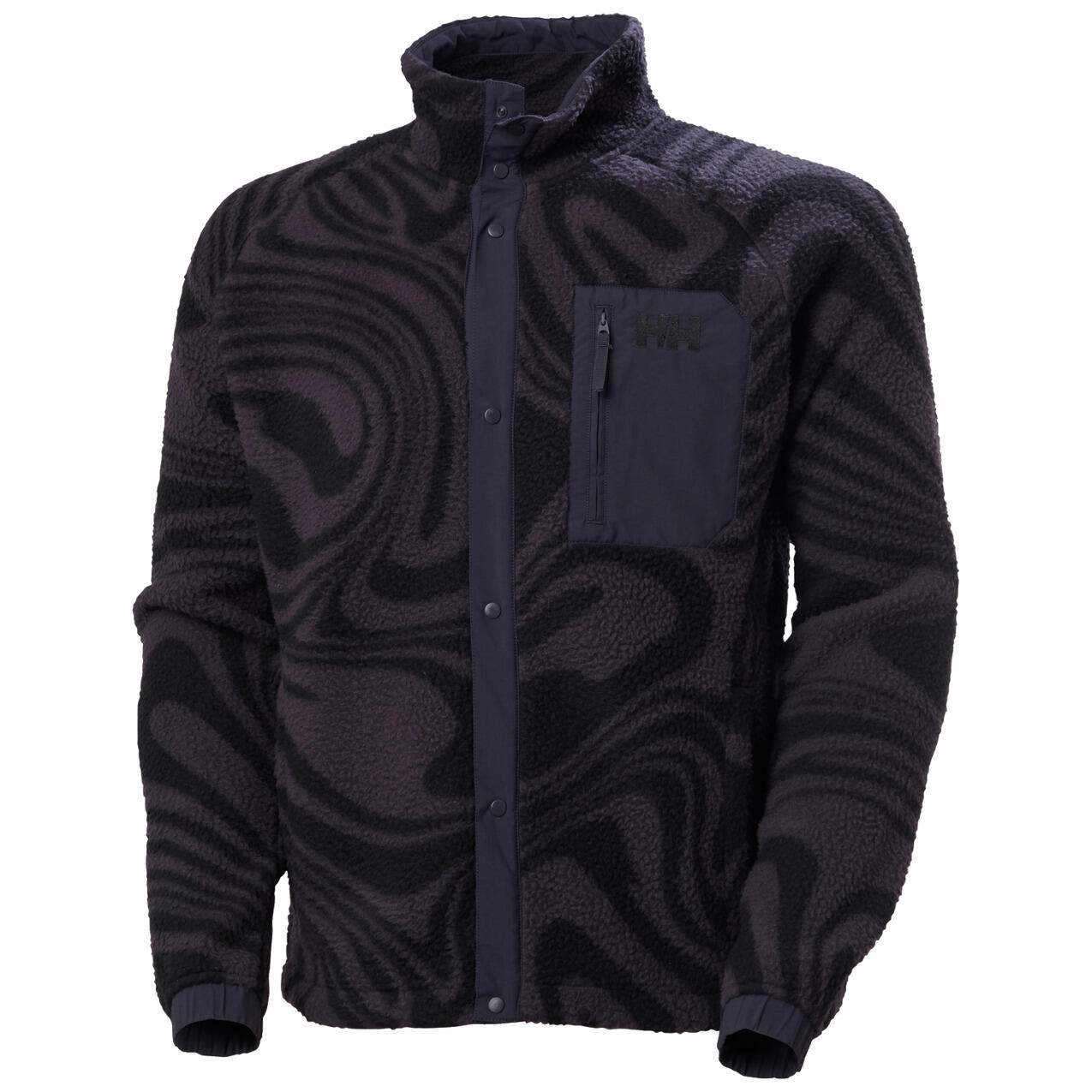 Bluza dresowa z nadrukiem Helly Hansen Panorama Pile Snap
