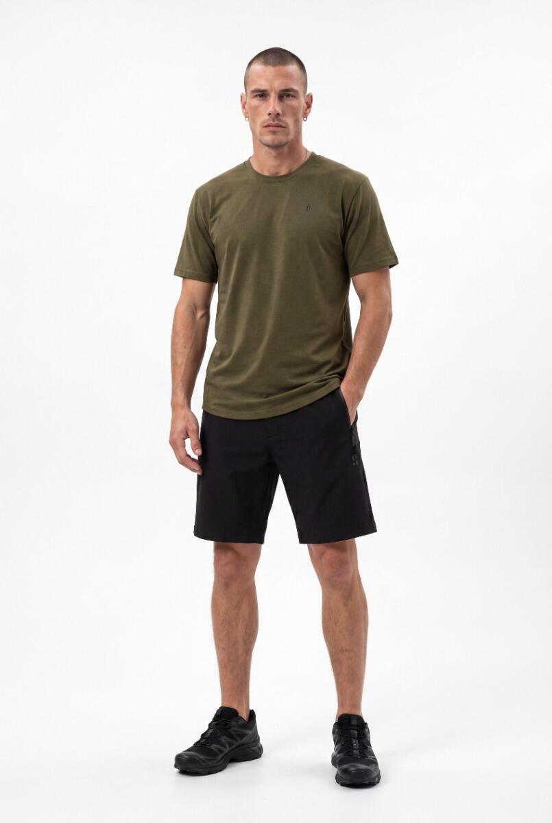 Krótkie spodenki outdoorowe - Wędrówki - Unisex - SOLX - Czarne