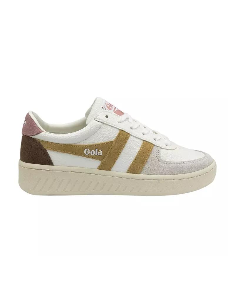 Baskets Femme Baskets Gola GRANDSLAM TRIDENT Blanc Blanc Gola