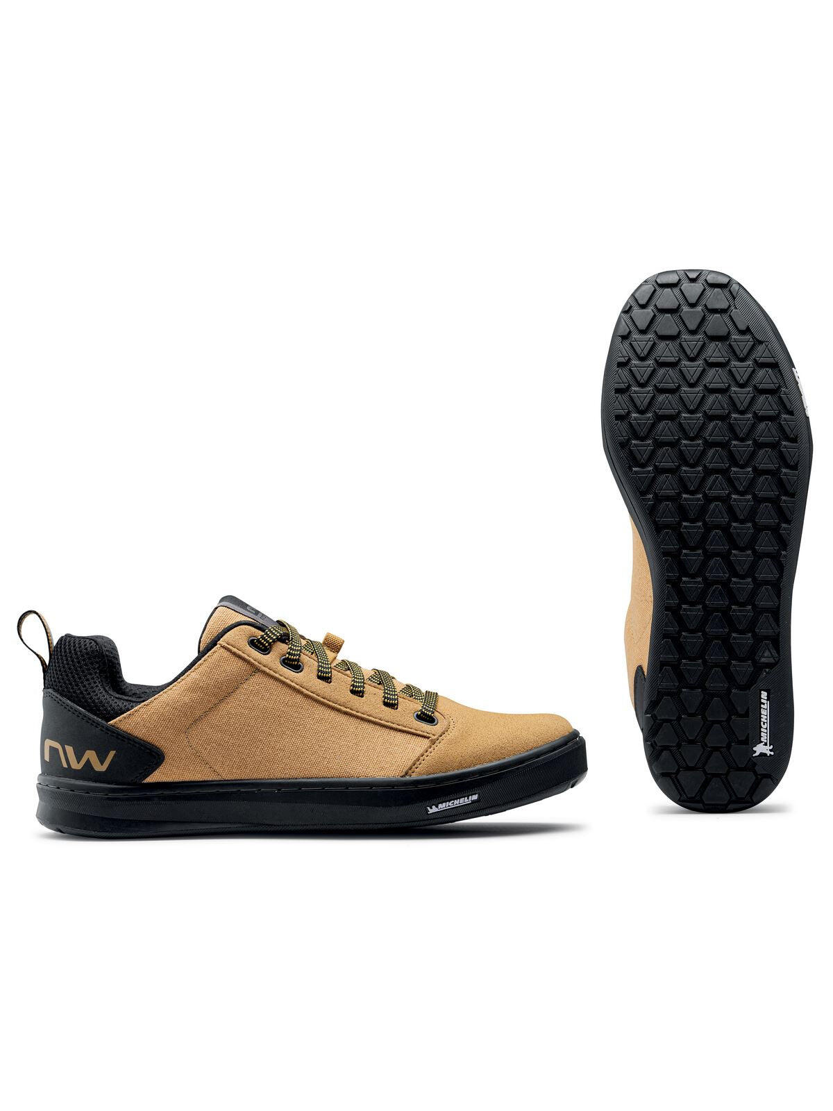 Buty rowerowe enduro męskie NORTHWAVE Tailwhip czarno miodowe