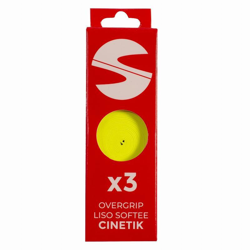 Zestaw 3 nakładek Smooth Softee Cinetik w kolorze żółtym
