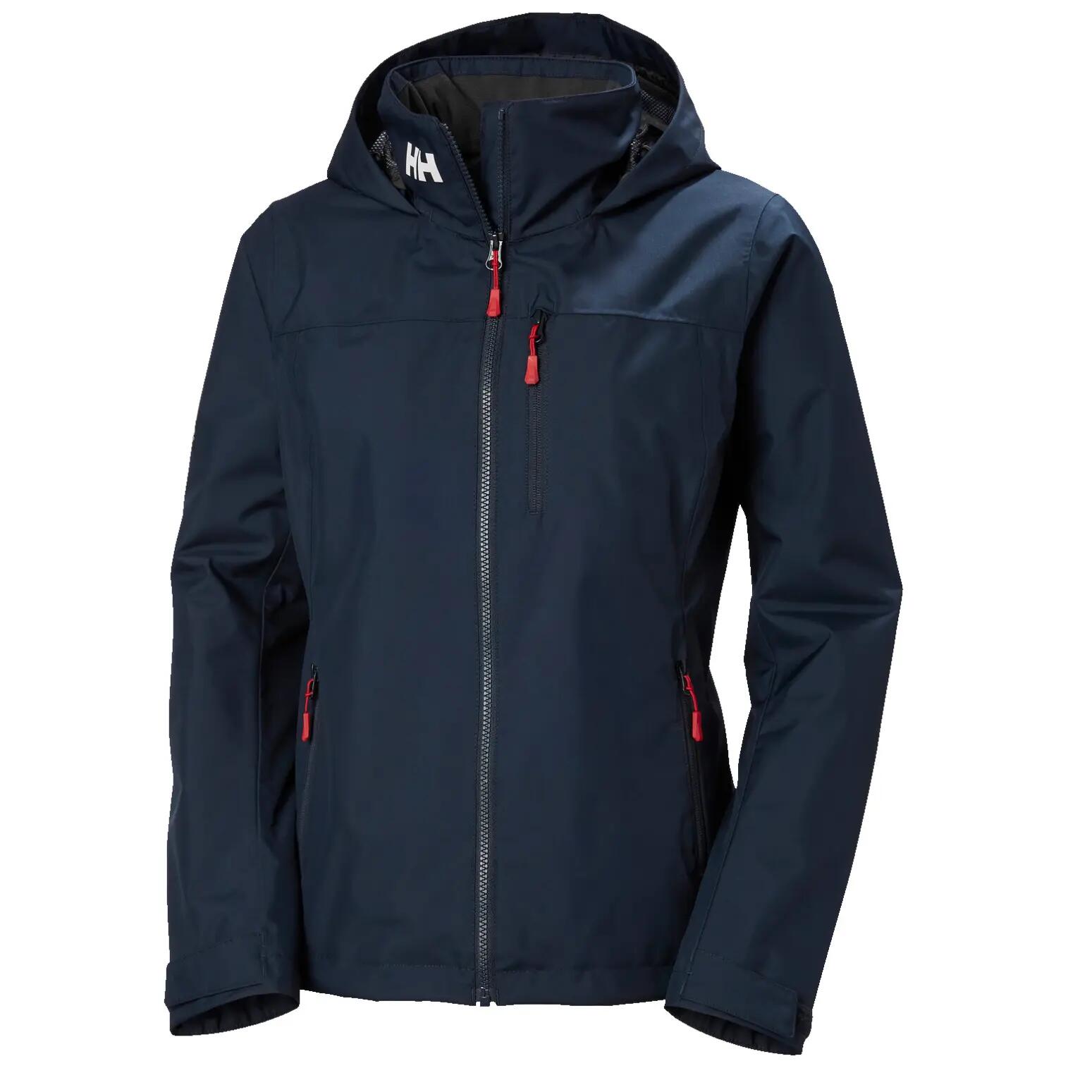 Damska wodoodporna kurtka z kapturem Helly Hansen Crew 2.0
