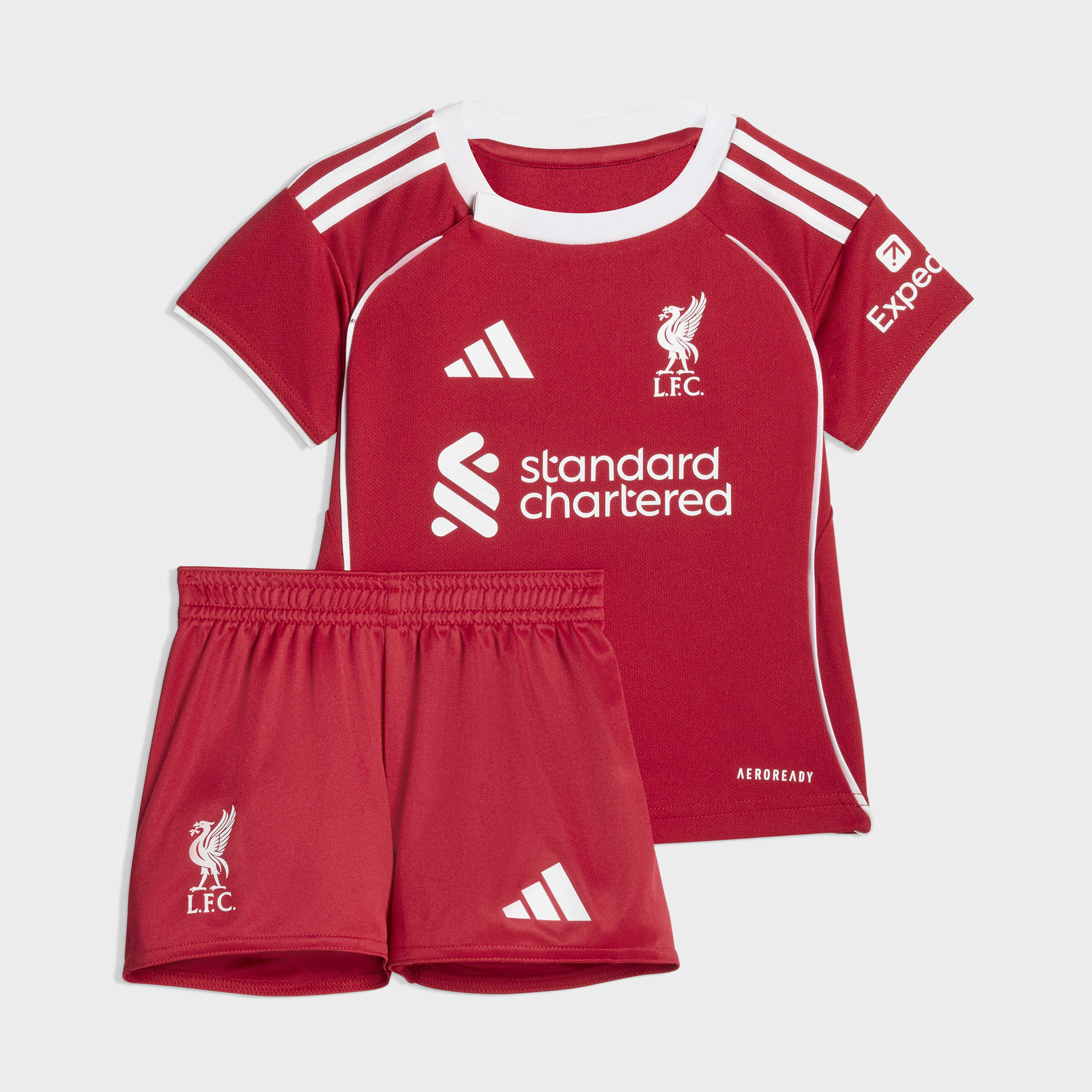 Zestaw Liverpool FC 25/26 Home Baby Kids