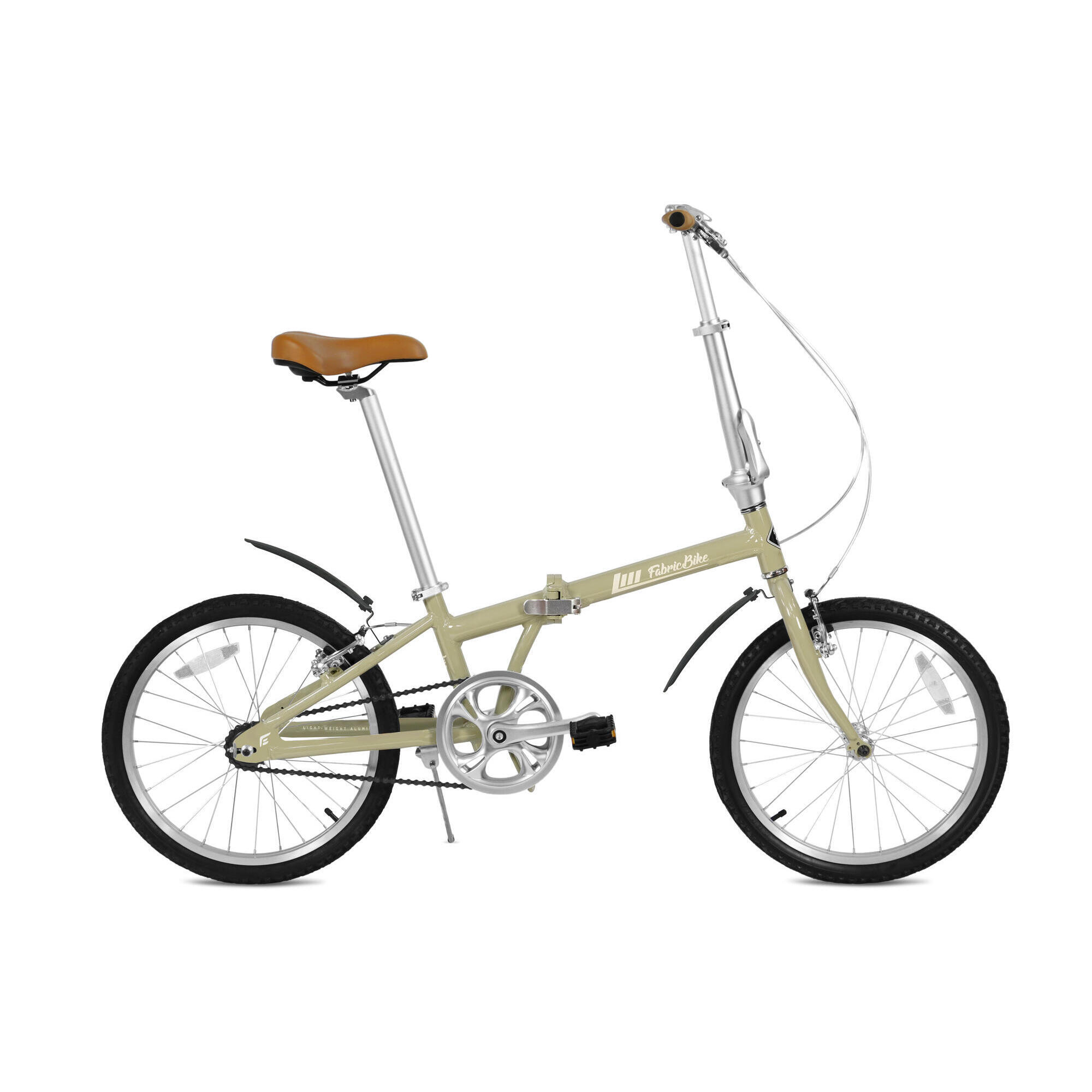 Folding - 20-calowy aluminiowy rower składany Beige