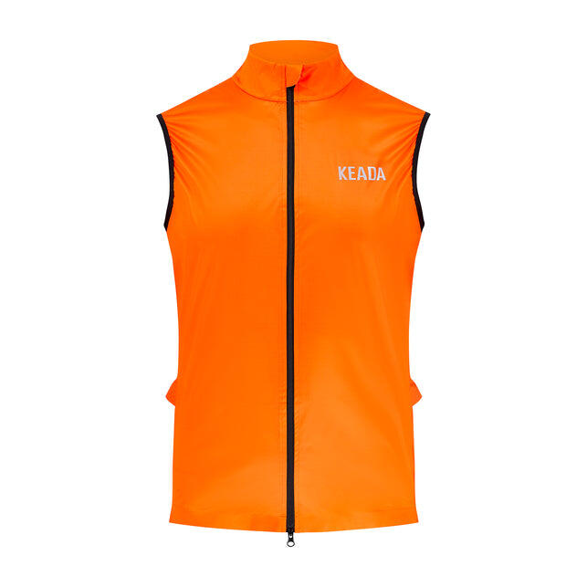 Męski Gilet Kolarski – Pomarańczowy