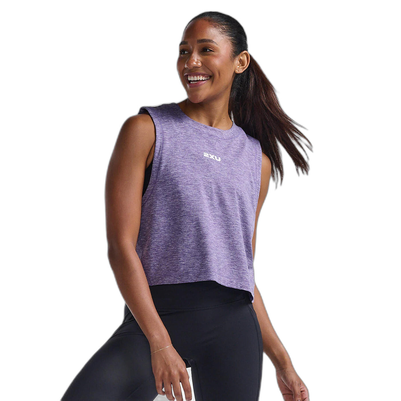 Damski tank top 2XU Motion Crop