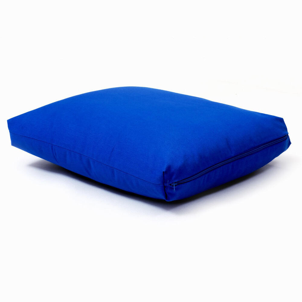 Poduszka Savasana do jogi, pod kark – bawełna organiczna i kapok, 40x30x4,5 cm