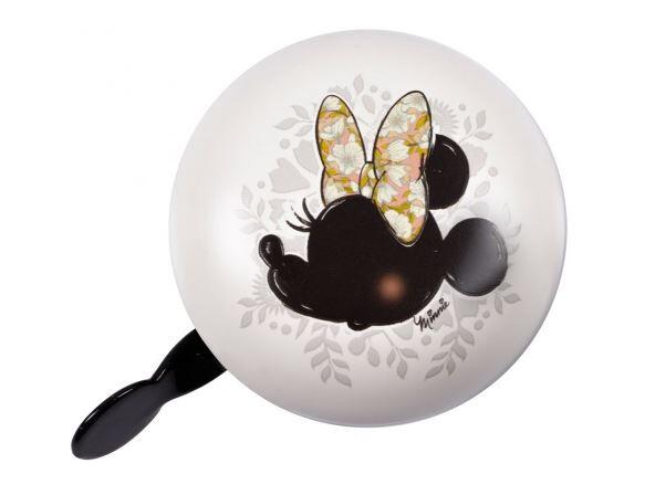 Dzwonek rowerowy Seven Polska stalowy Minnie Mouse biały