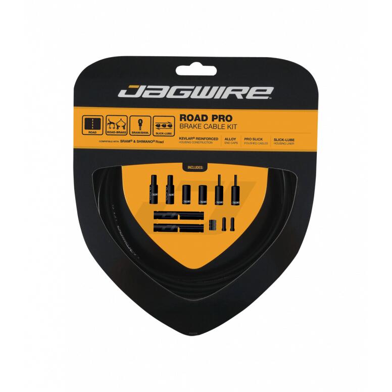 JAGWIRE Road Pro zestaw hamulcowy - czarny