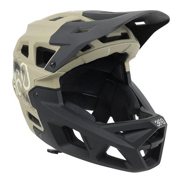 Kask pełnotwarzowy do jazdy na rowerze górskim P2R Integra Sport 360