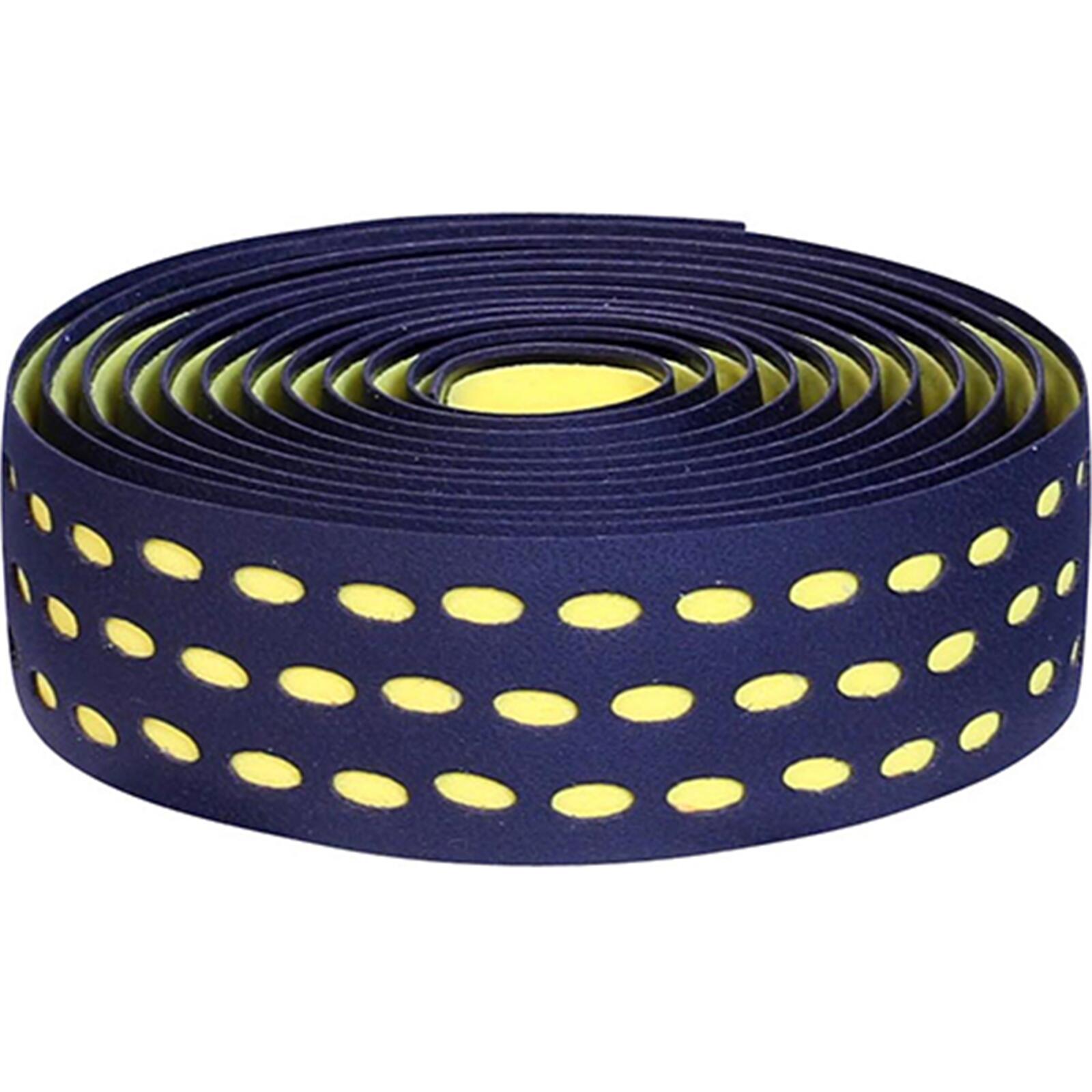 Taśma na kierownicę Velox bicolor 3.5 mm czarny/żółty (2 szt.)