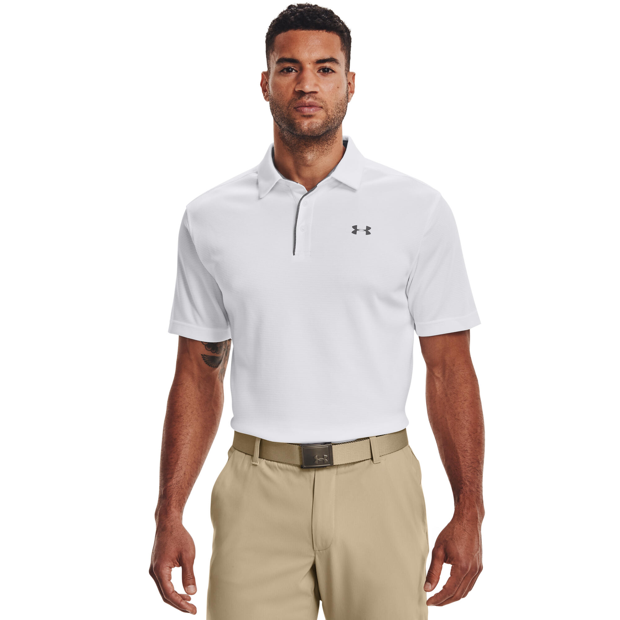 Koszulka z krótkim rękawem Męska Under Armour Tech Biały