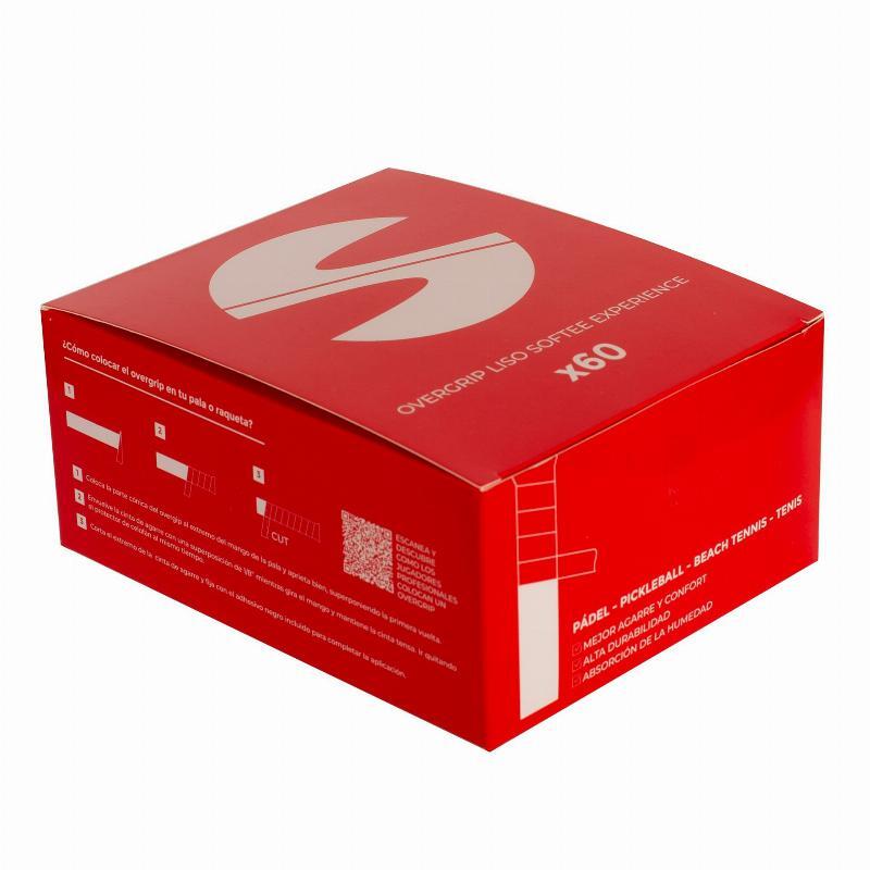Pudełko 60 nakładek Smooth Softee Experience w kolorze białym