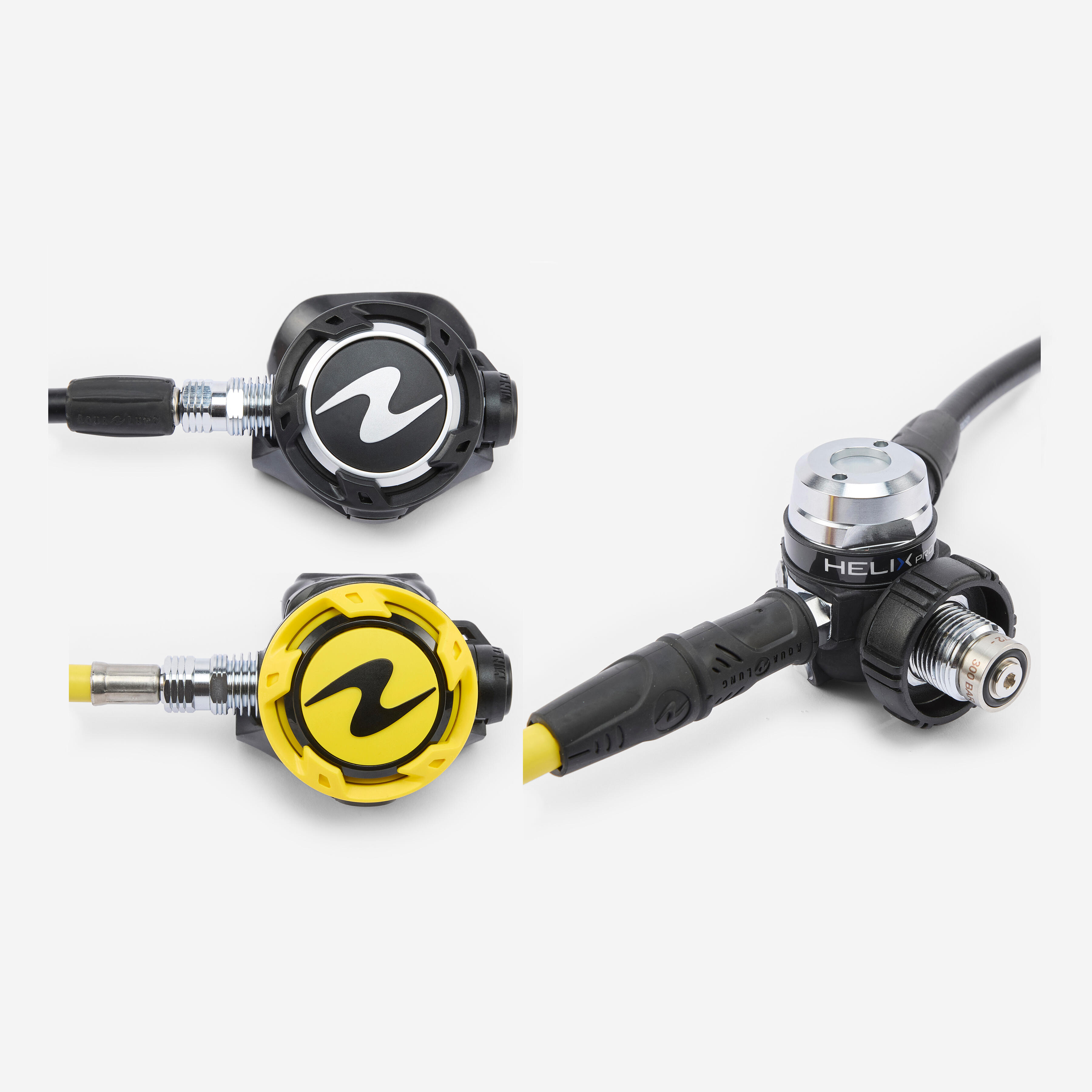 Zestaw automatów nurkowych DIN Aqualung Helix PRO z octopusem
