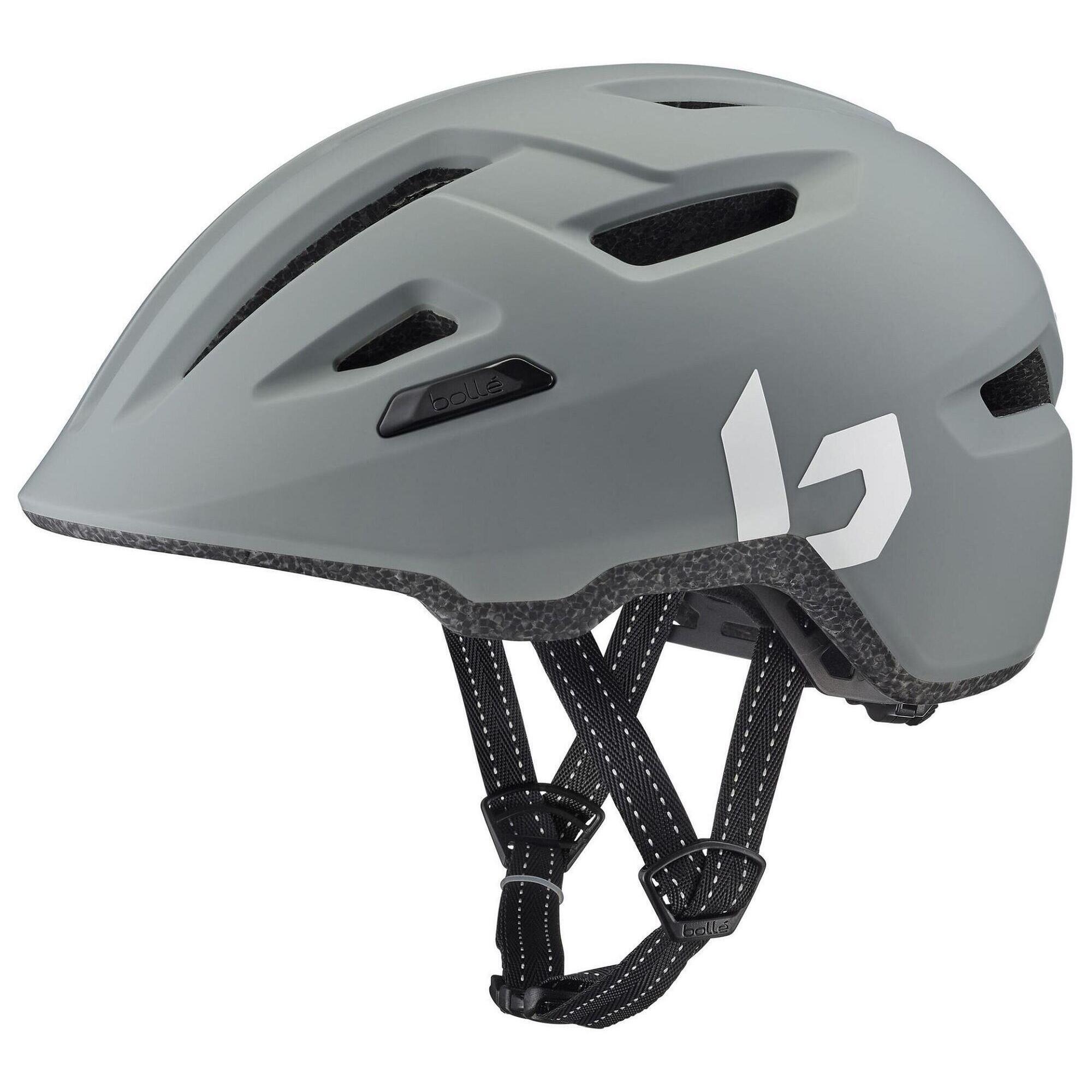 Kask rowerowy miejski „Stance Pure” matowy szary