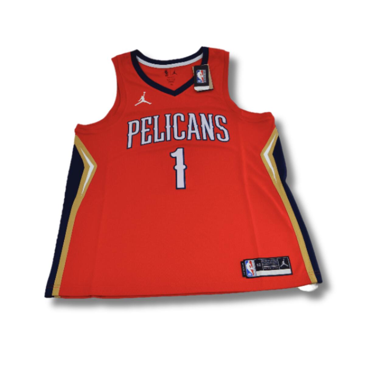 Koszulka Air Jordan New Orleans Pelicans Swingman Jersey Zion Williamson Edition