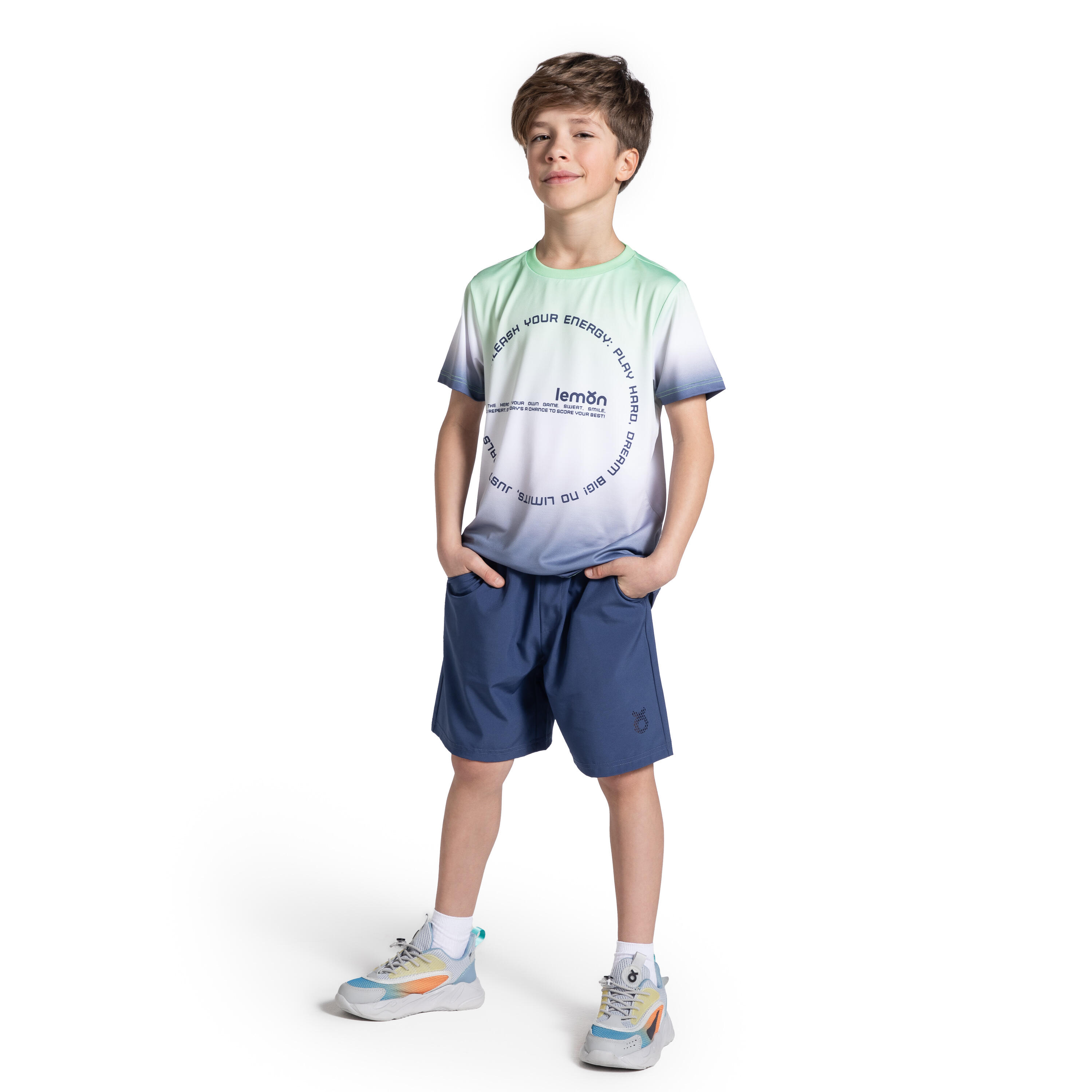 Spodenki sportowe dla dzieci Lemon Explore WL5 do kolan