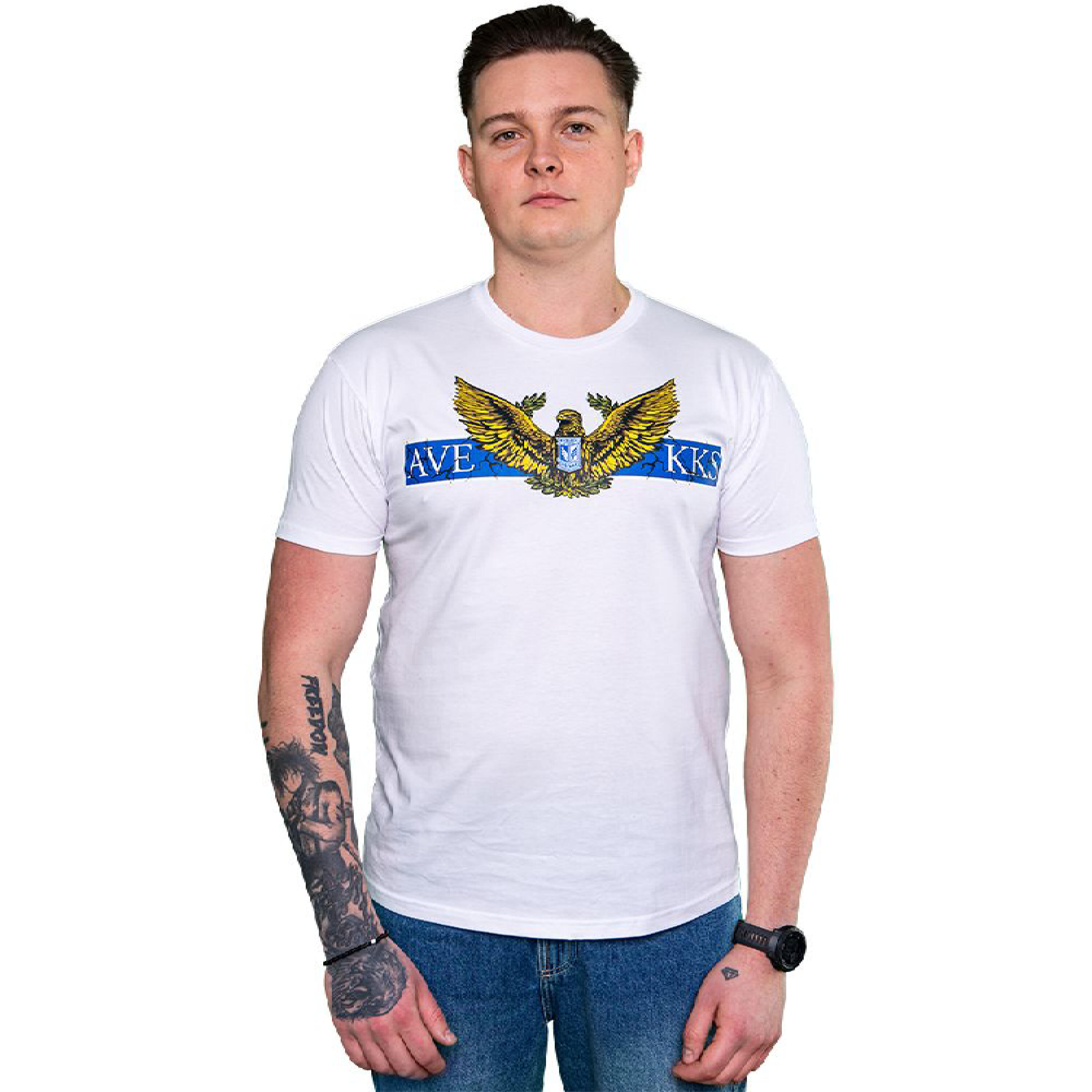 Koszulka Lech Poznań biała AVE KKS