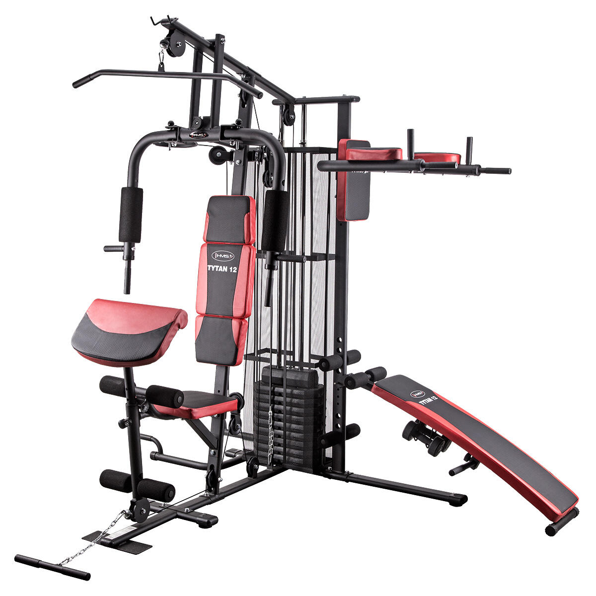 Atlas do ćwiczeń siłowych Tytan 12 HMS