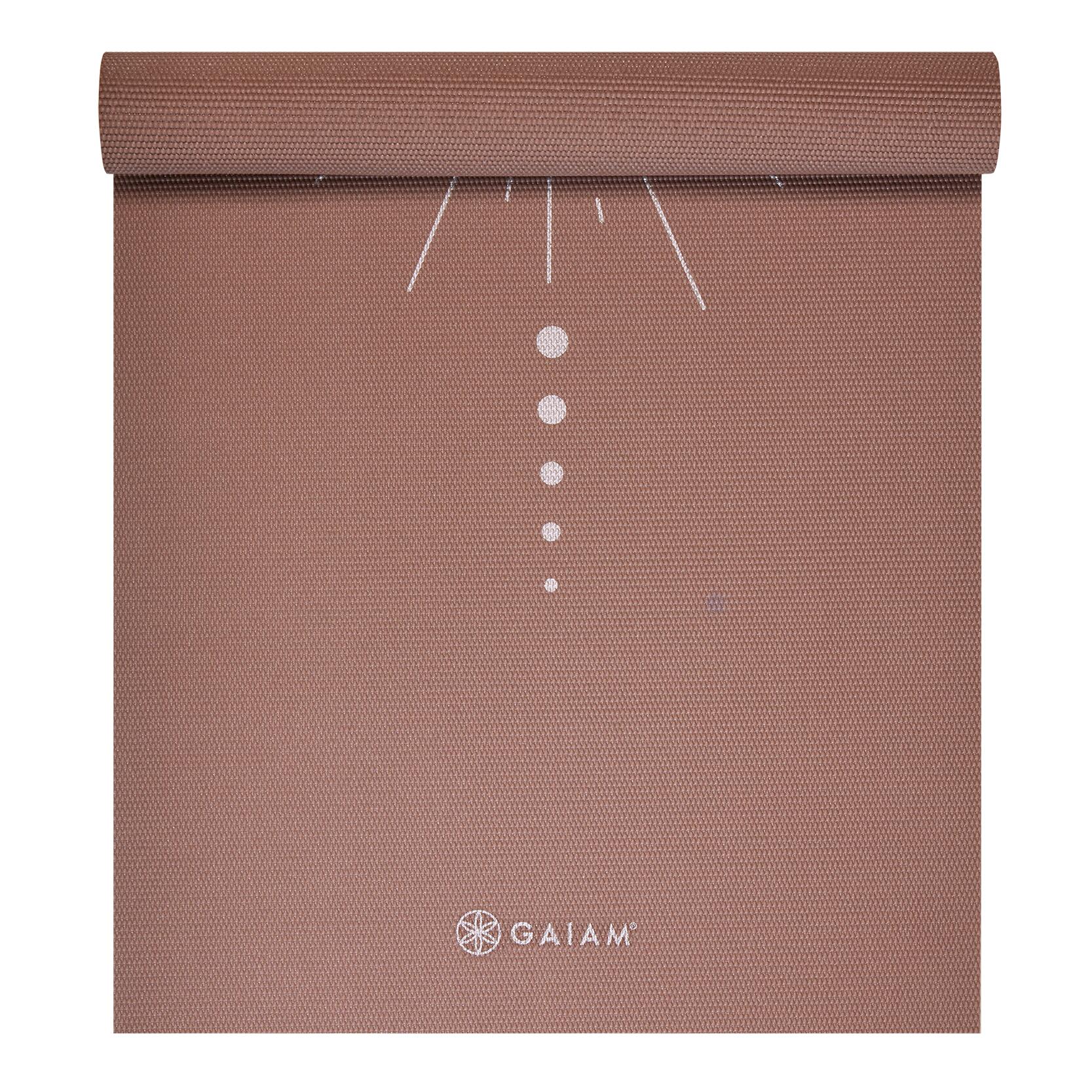 MAta do ćwiczenia jogi GAIAM 173cm PVC 5 MM