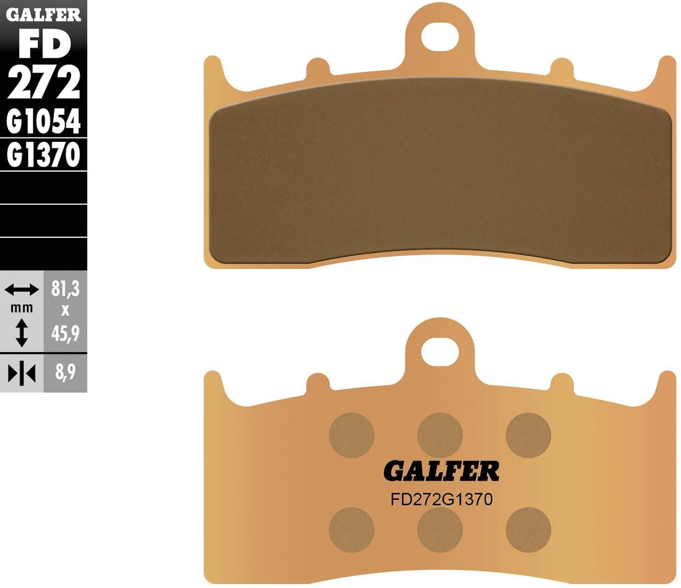 Klocki hamulcowe GALFER FD272 G1370