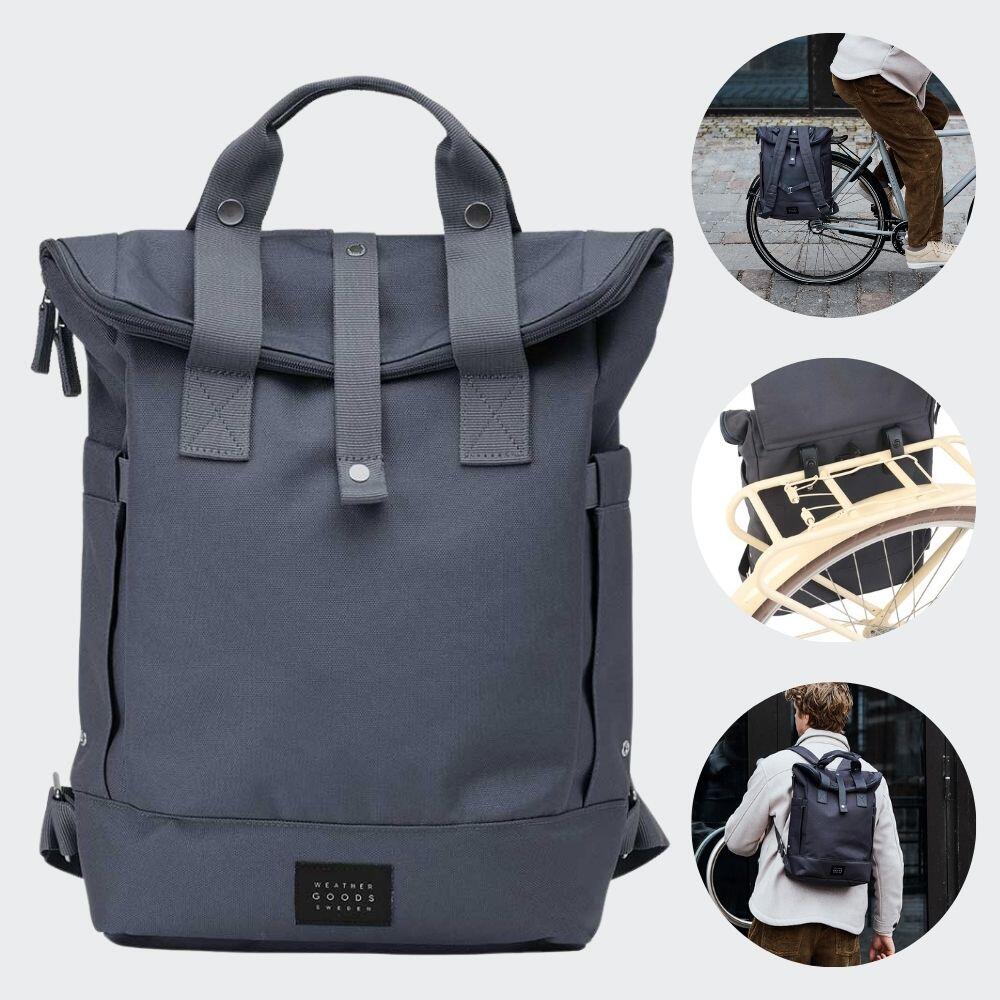 Weathergoods Sweden miejski plecak rowerowy niebieski