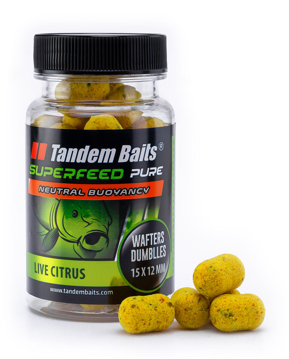 Waftersy Dumbells SuperFeed Pure 15/12 mm/30g Live Citrus