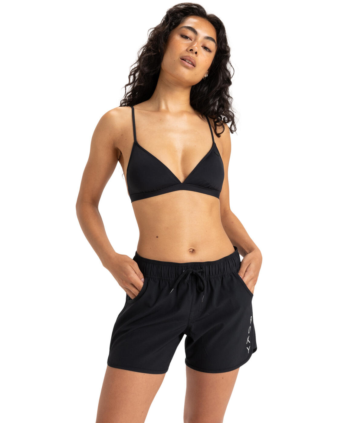 Spodenki boardshort dla Kobiety ROXY CLASSICS 5 Czarny