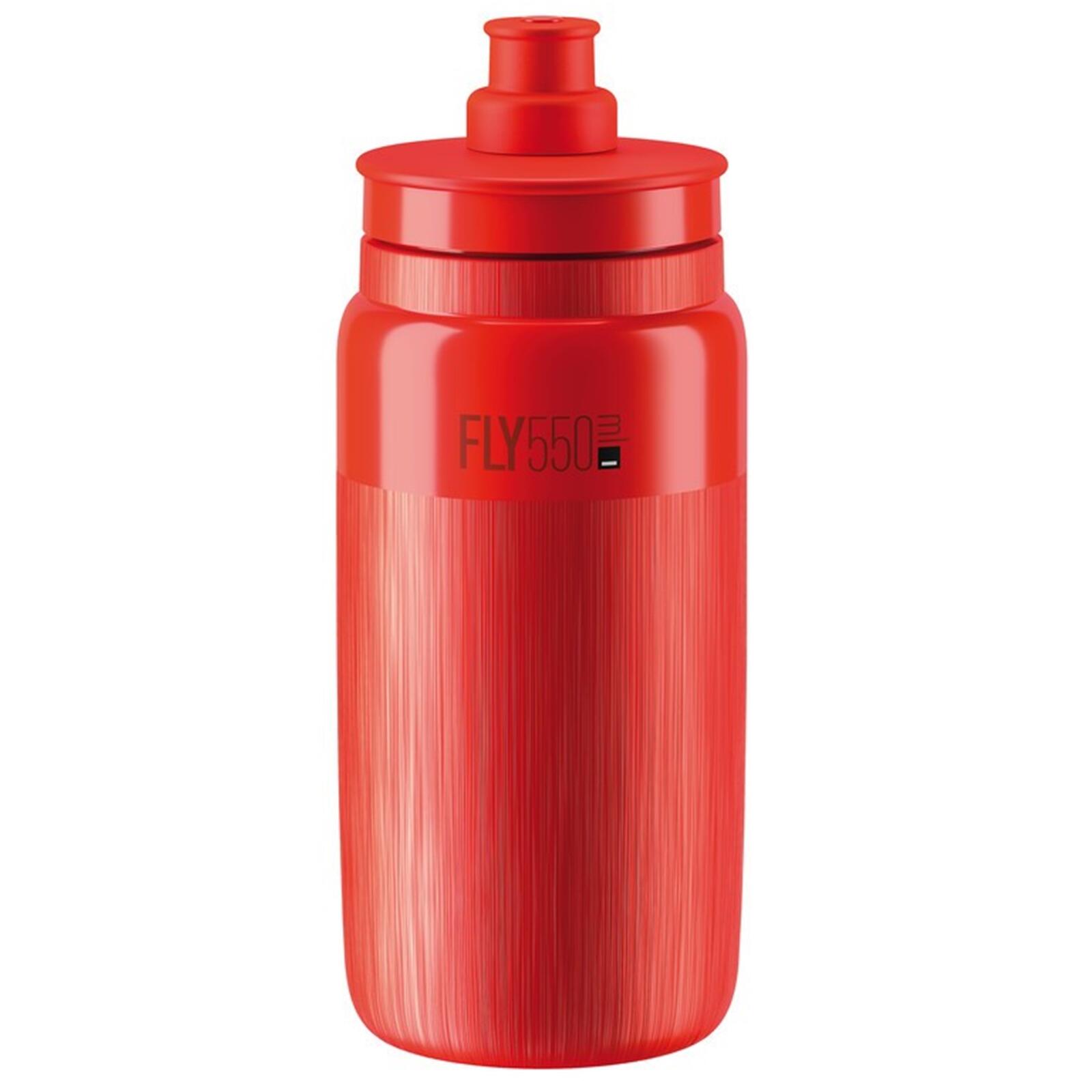 Bidon Elite Fly Tex 550 ml czerwony