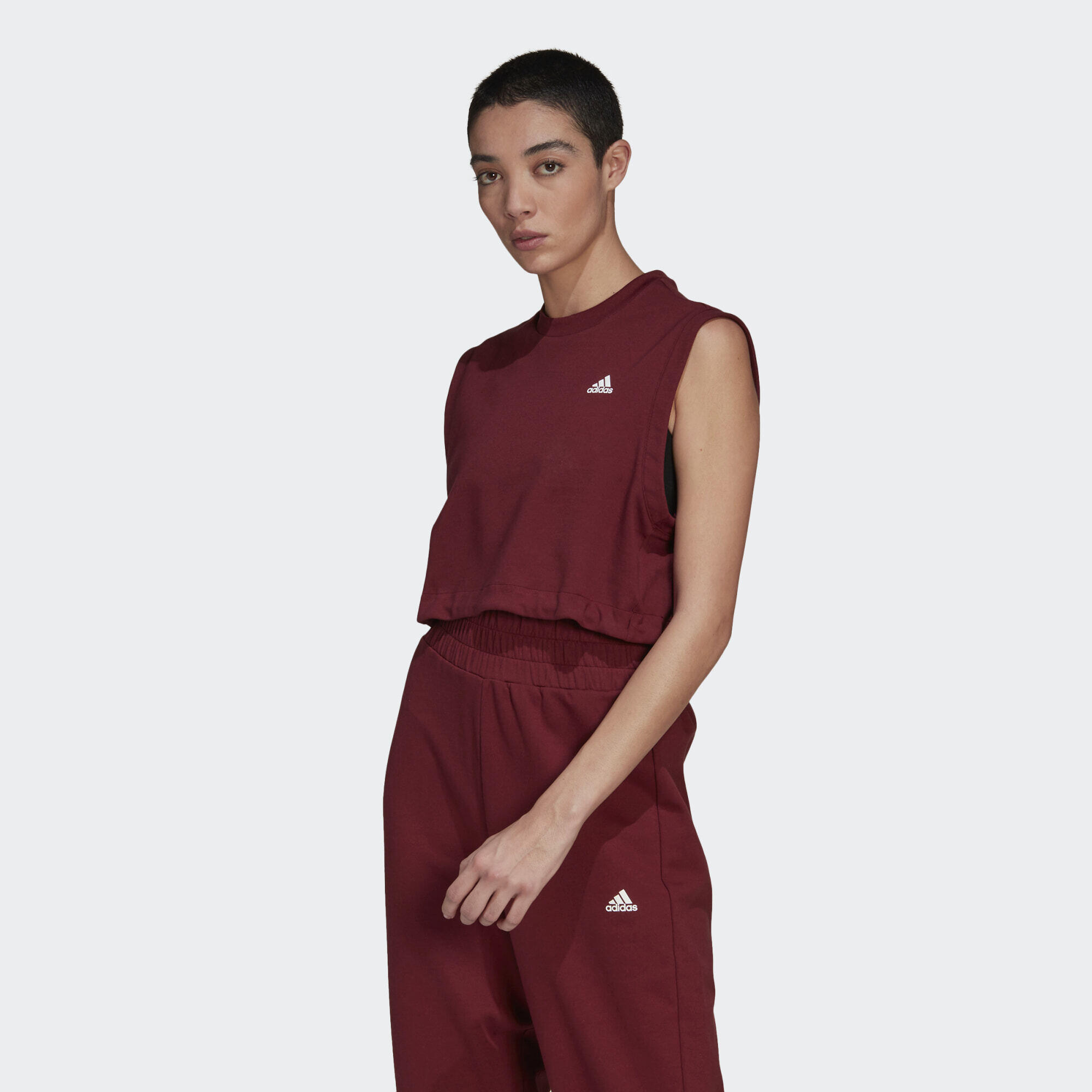 Damska koszulka typu tank top adidas Designed to Move Studio Sport