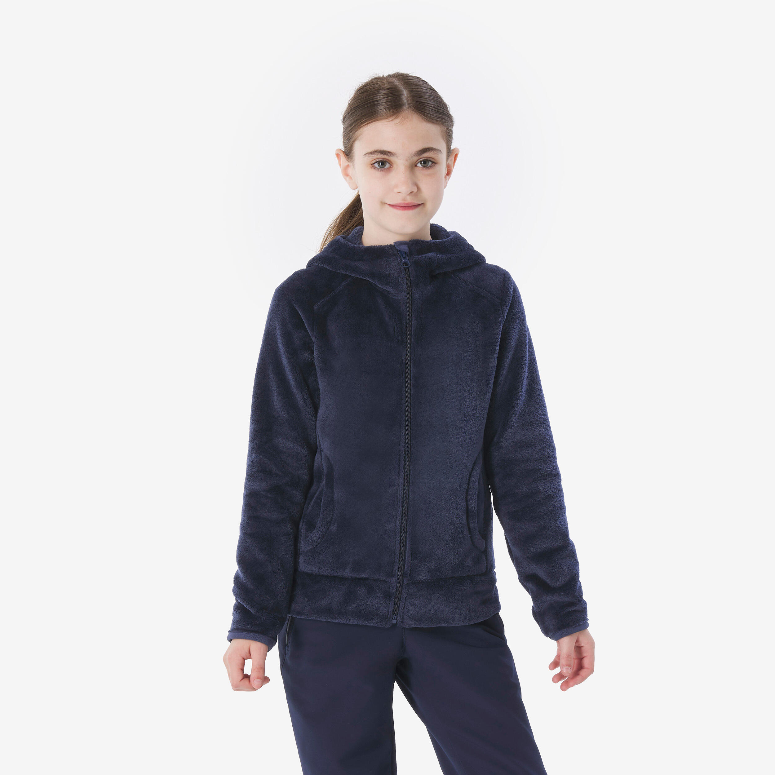 Polar turystyczny dla dzieci Quechua MH500 zamek