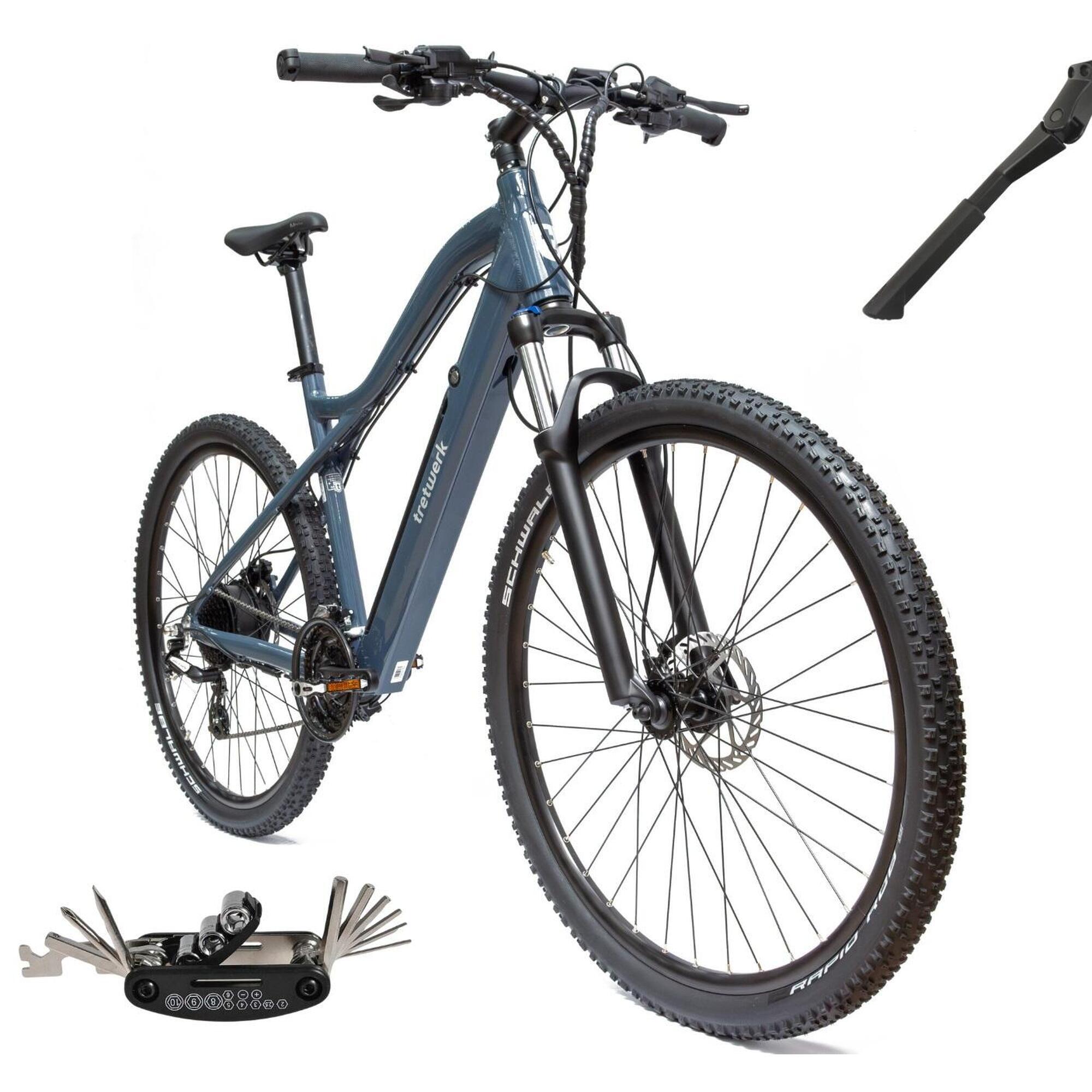 Rower Elektryczny Damski Męski Koła 29 Górski MTB Hydraulika Shimano Altus