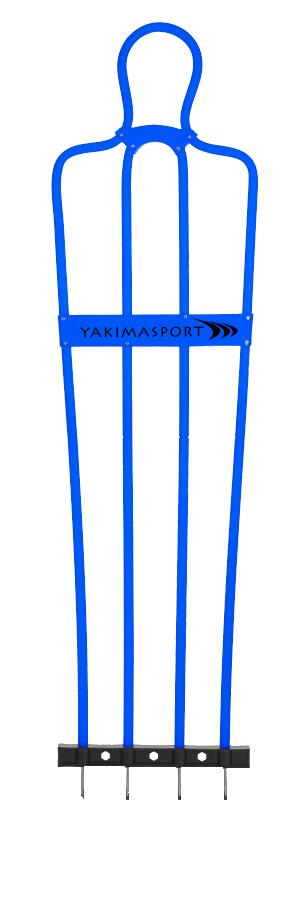 Mur piłkarski AirFlow, 160cm, Pasywny obrońca junior niebieski