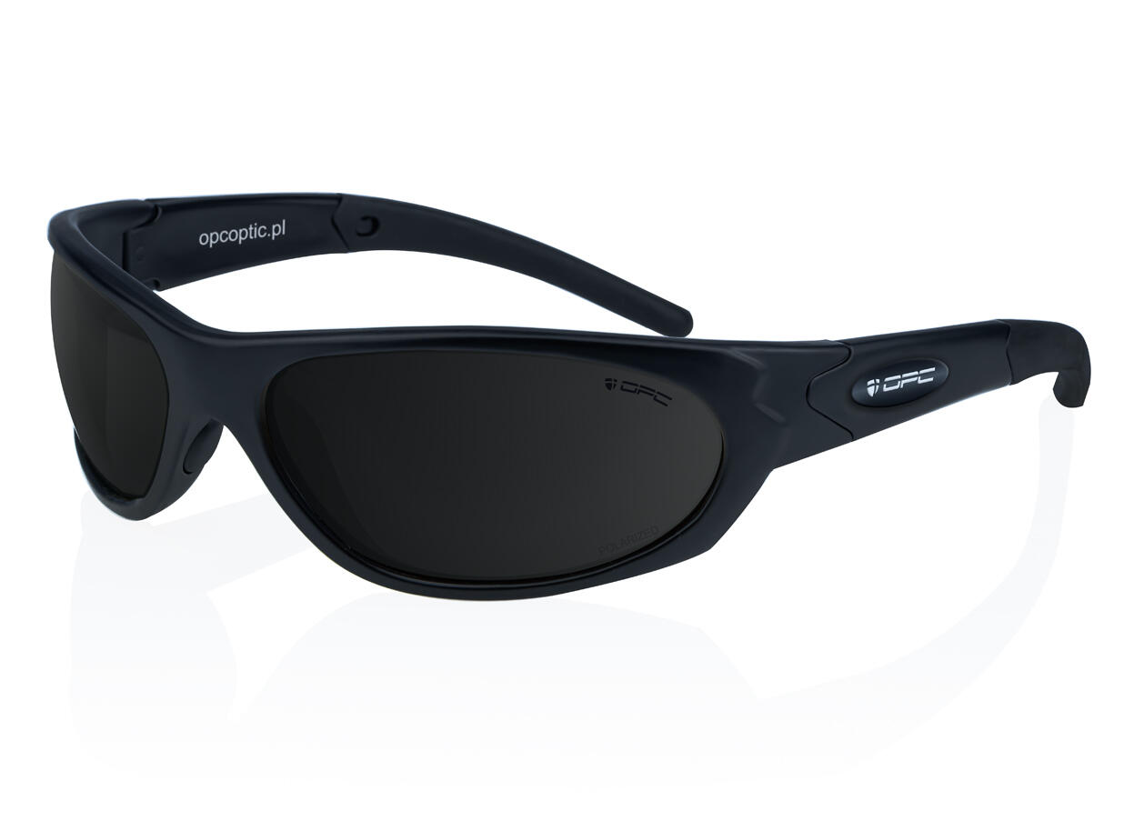 Okulary przeciwsłoneczne unisex OPC MILITARY MARINES Matt Black + ETUI