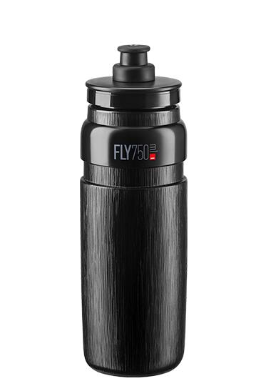 Bidon Elite Fly TEX 750 ml czarny
