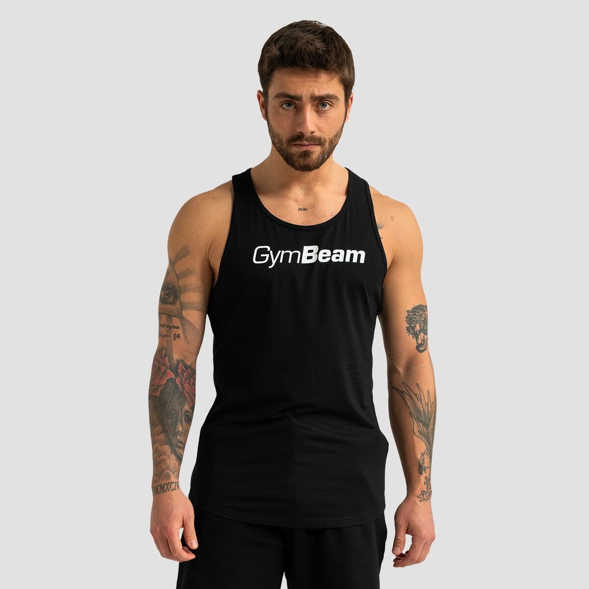 Top męski fitness bez rękawów czarny Limitless