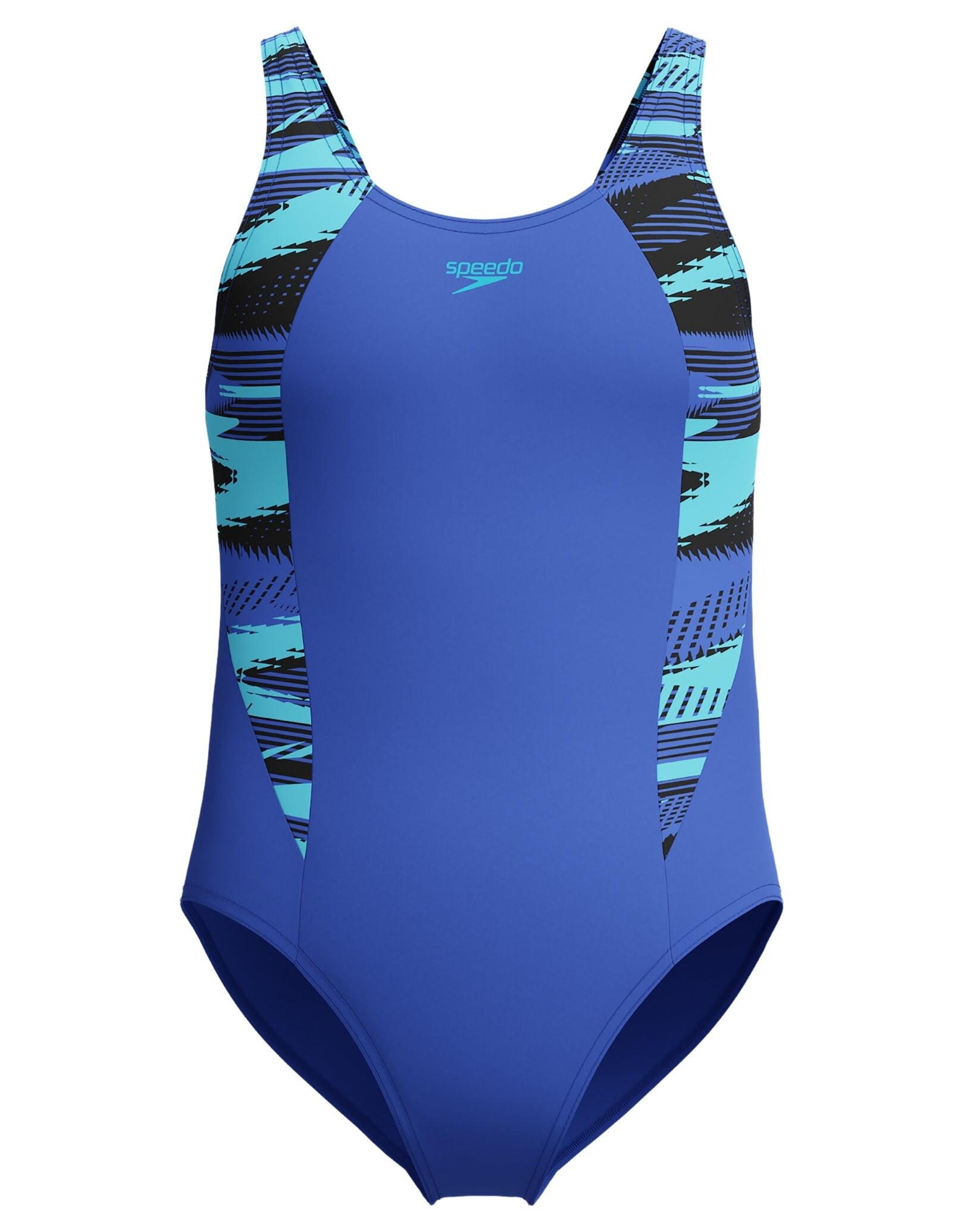 Strój kąpielowy jednoczęściowy dziewczęcy na basen Speedo HyperBoom