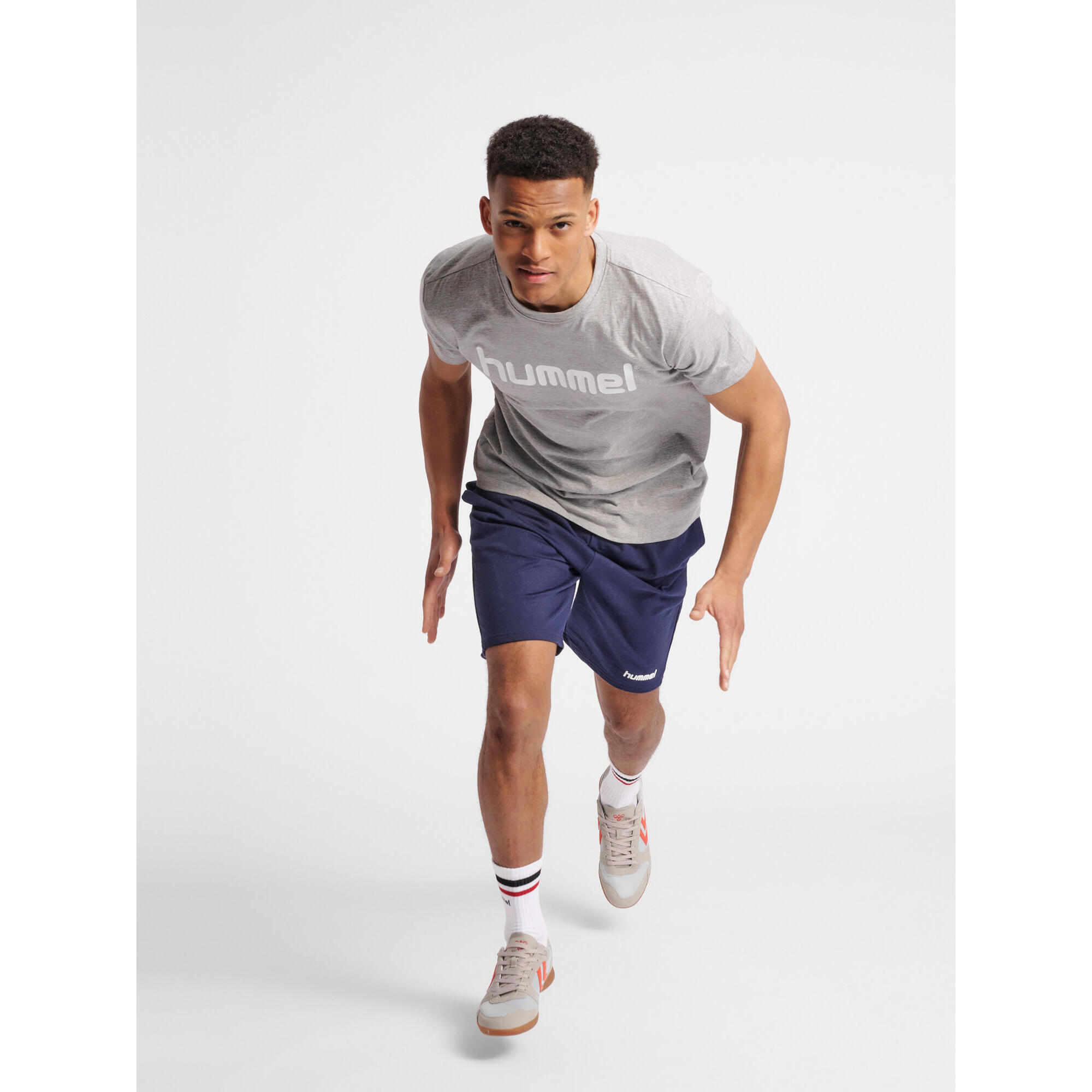 Koszulka sportowa z krótkim rękawem męska Hummel Cotton Logo