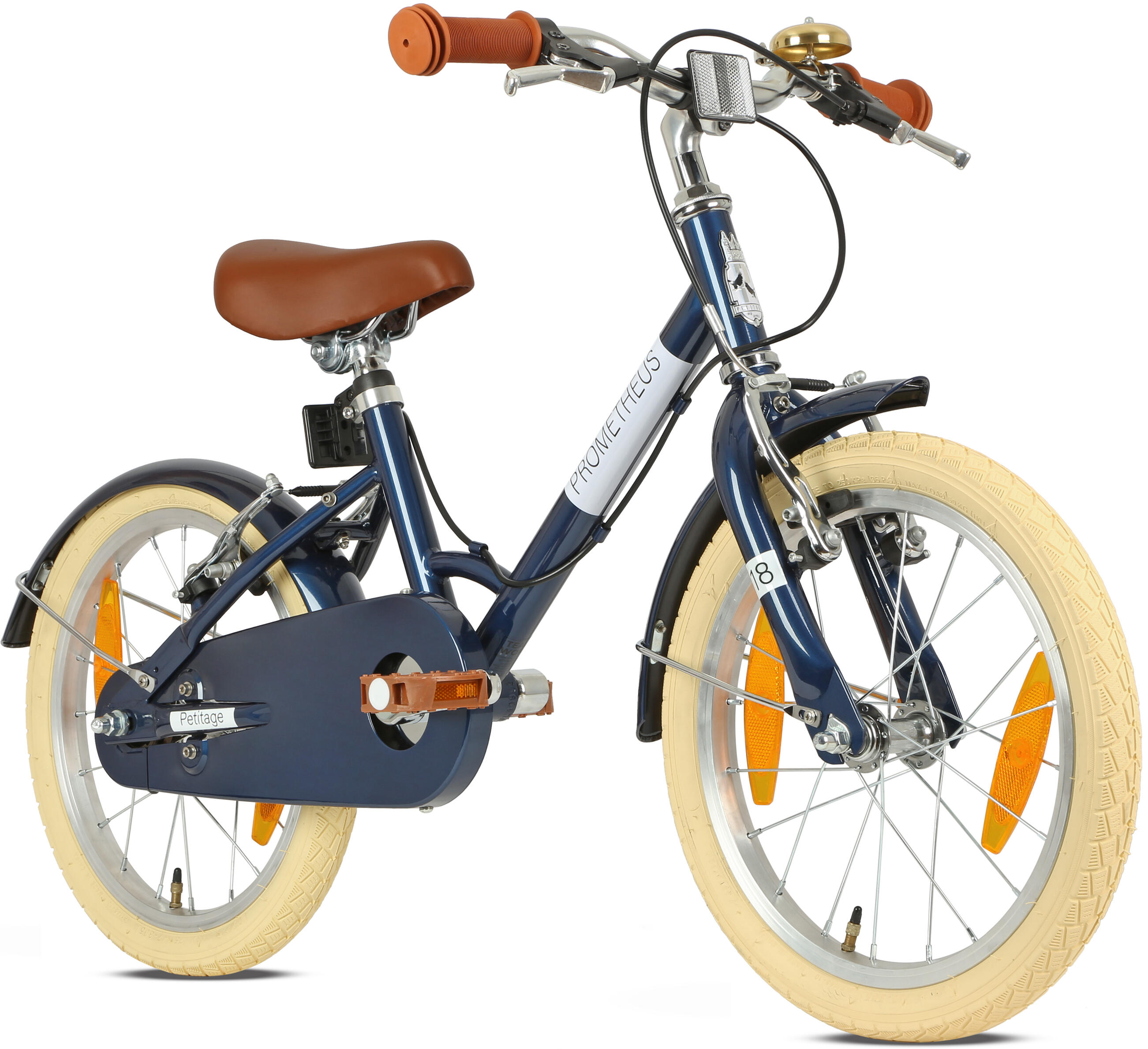 Rower dziecięcy 18 cali od 6 lat retro/vintage, V-brake i nóżka