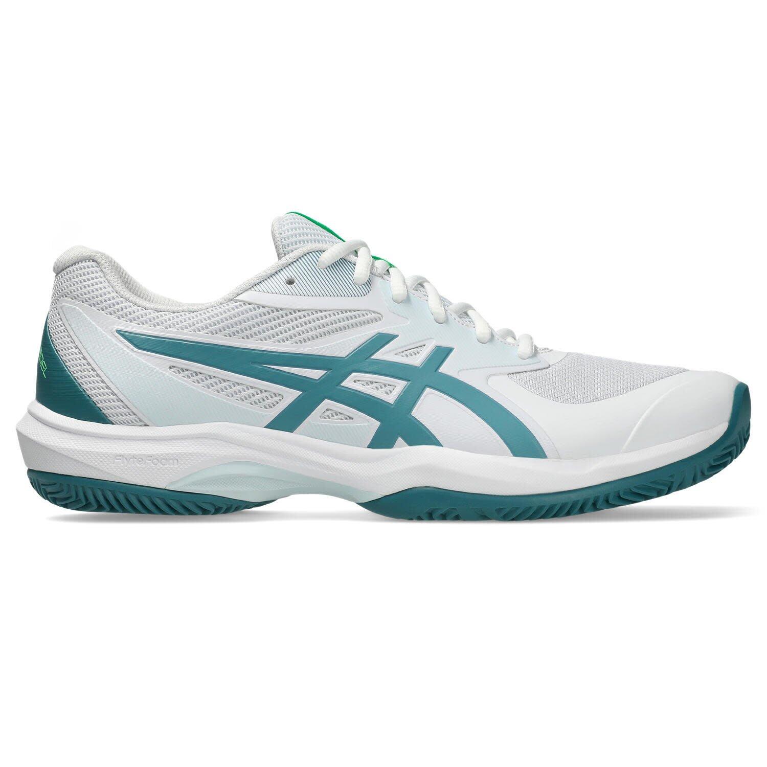 Buty do tenisa i padla mężczyzn - ASICS GAME FF PADEL - Białe/Zielone