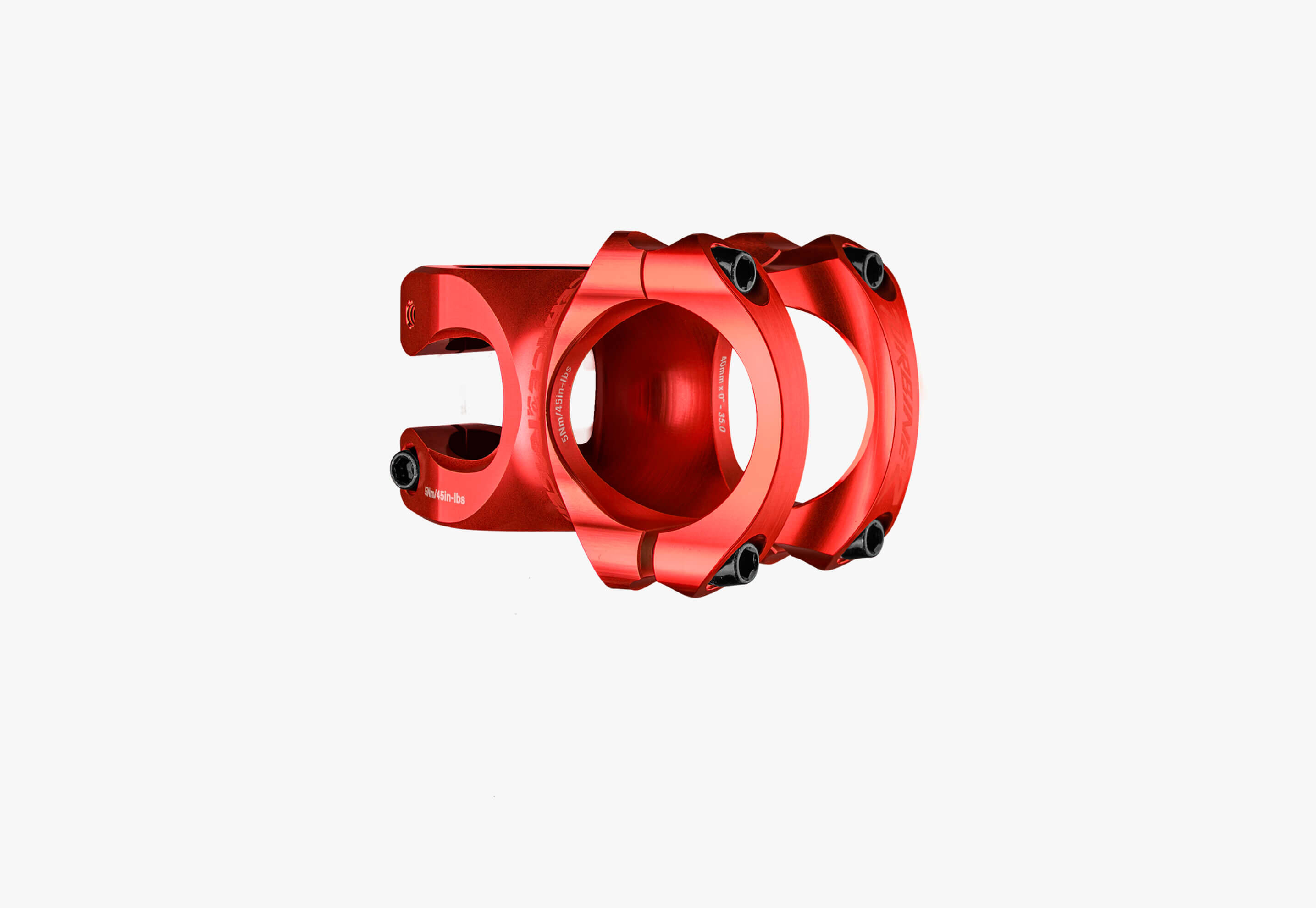 Trzonek TURBINE-R 35 - 32mm x 0° - czerwony