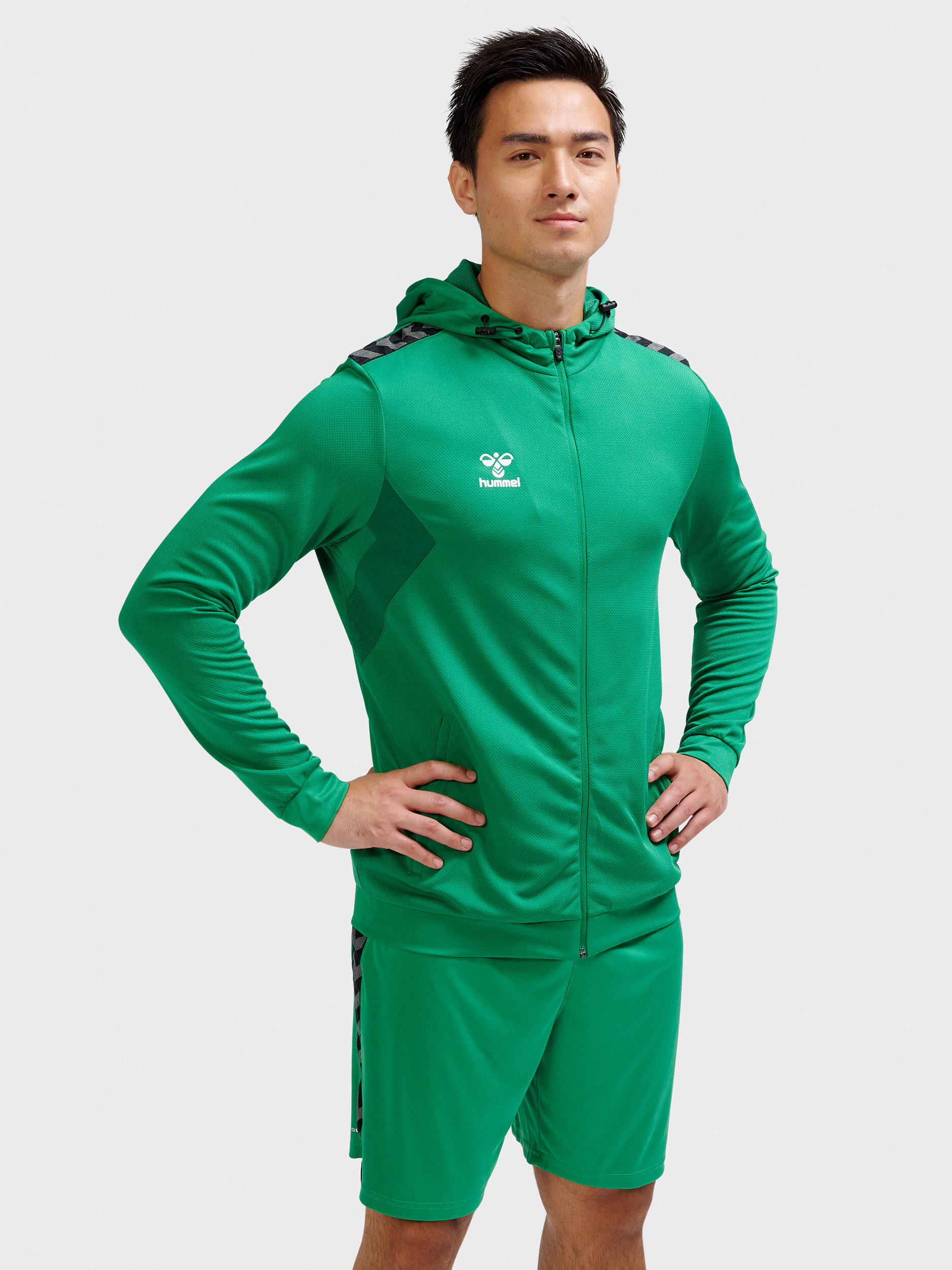 Bluza z kapturem sportowa Hummel Authentic Poly Zip Hoodie