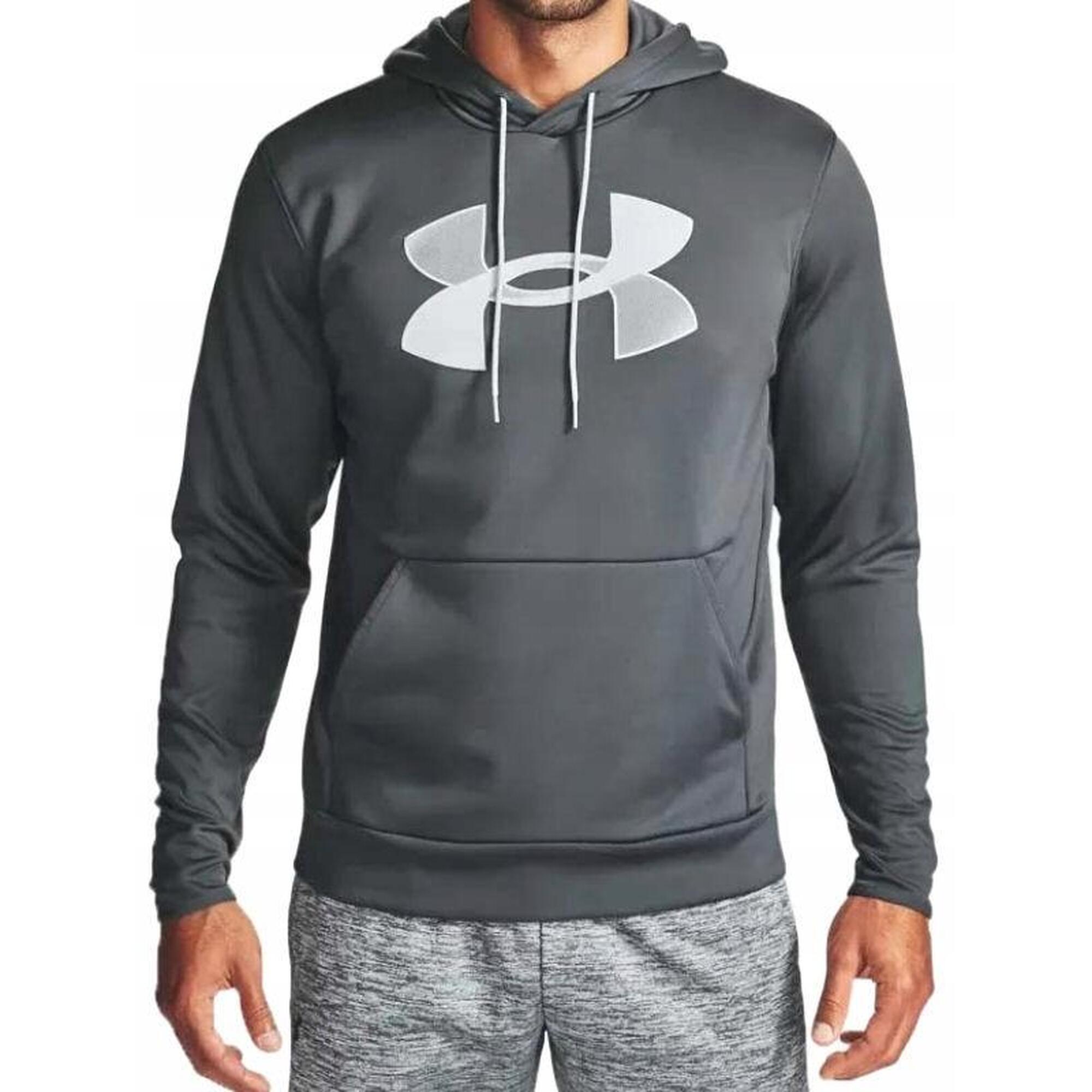 Bluza na co dzień męska UNDER ARMOUR FLEECE ciepła z kapturem
