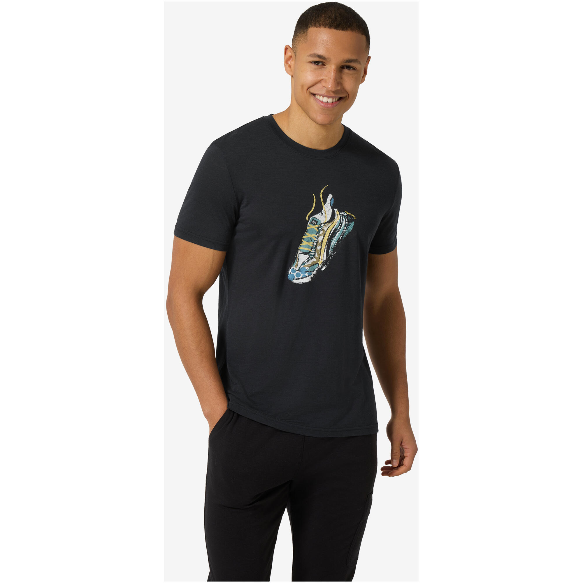 Koszulka męska SUPER.NATURAL M FLASHY SNEAKER TEE