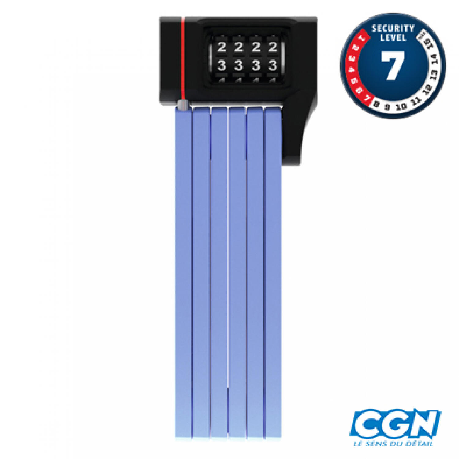 ABUS uGrip BORDO 5700 zamek składany 80 niebieski