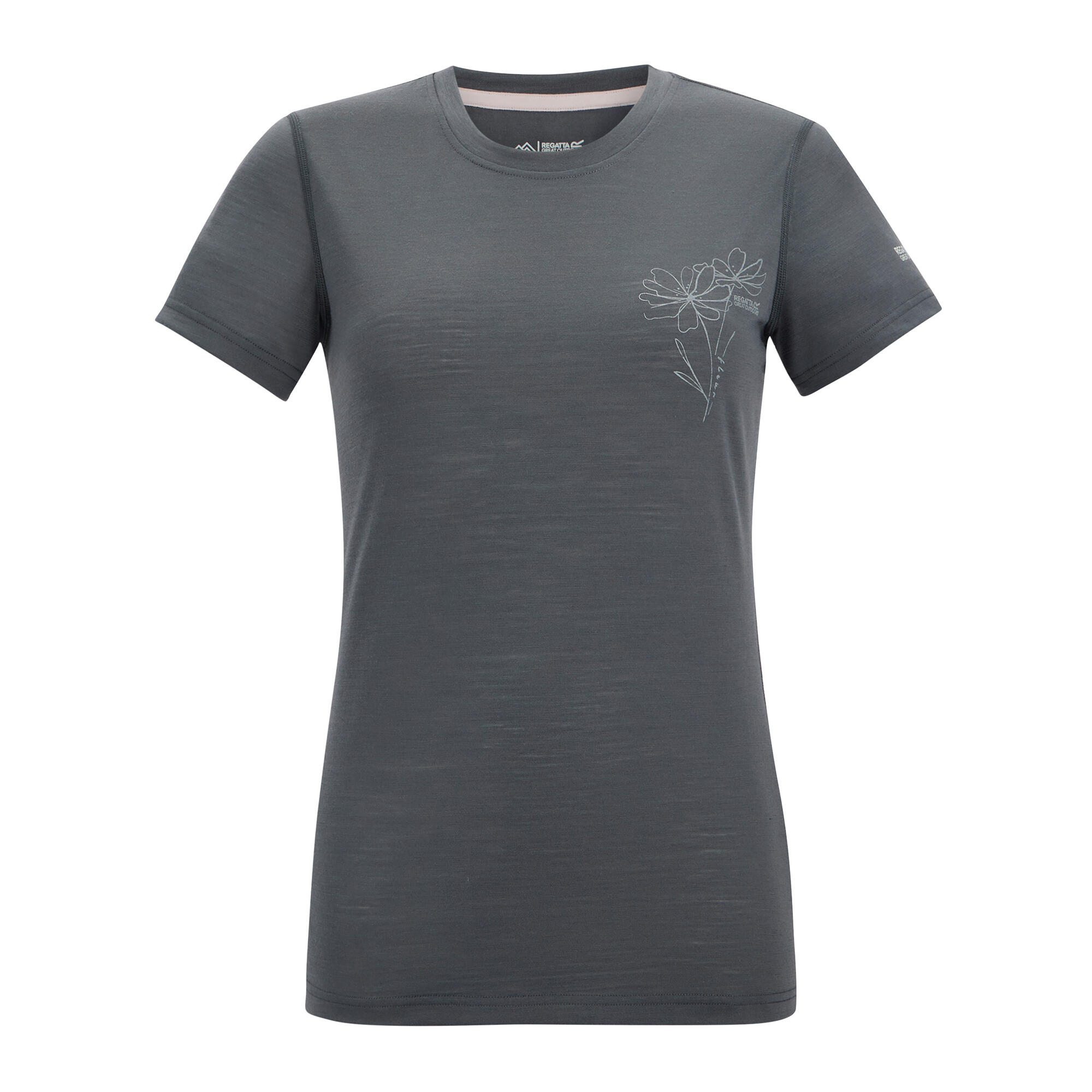 T-shirt Damski Kwiaty Escade