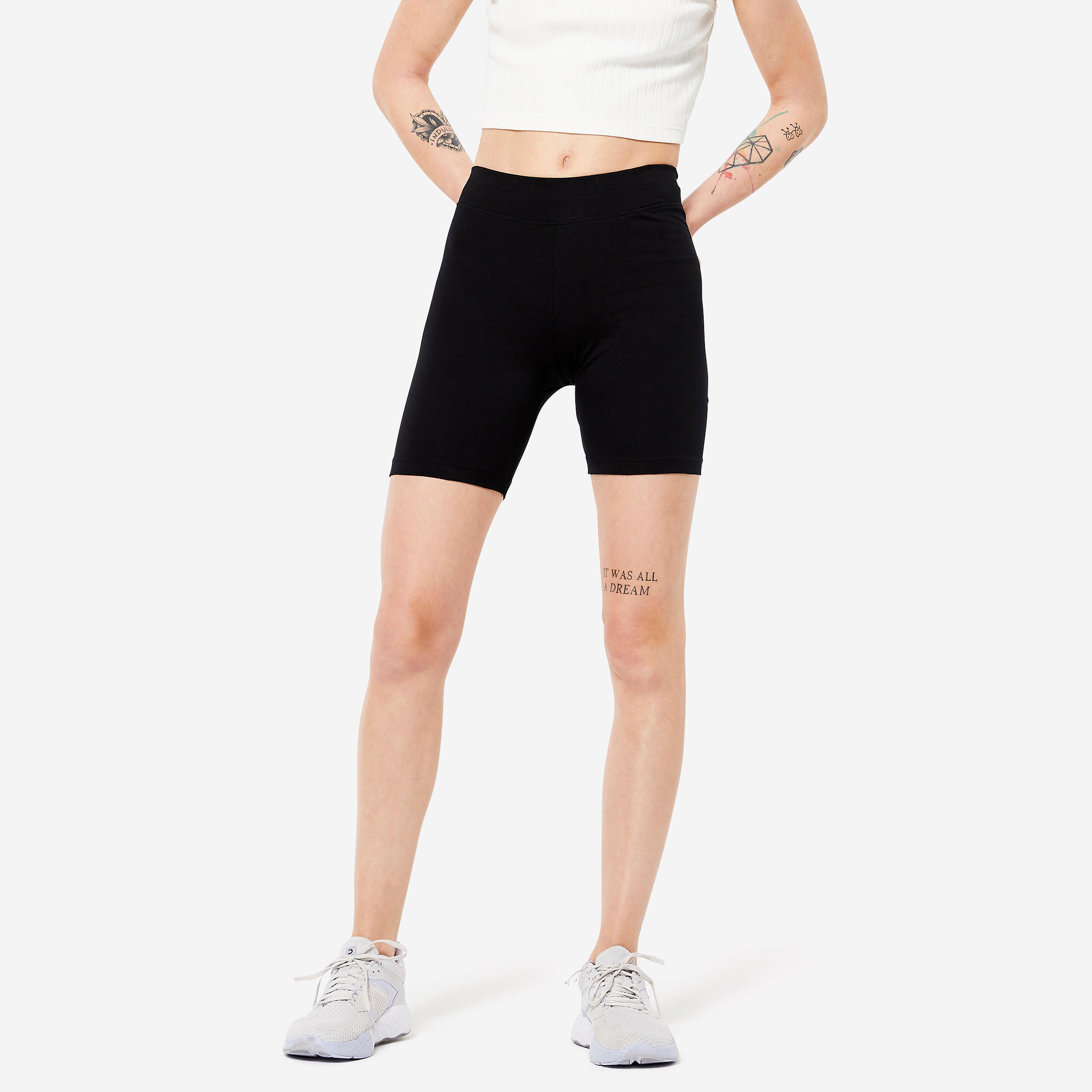 Spodenki fitness damskie Domyos