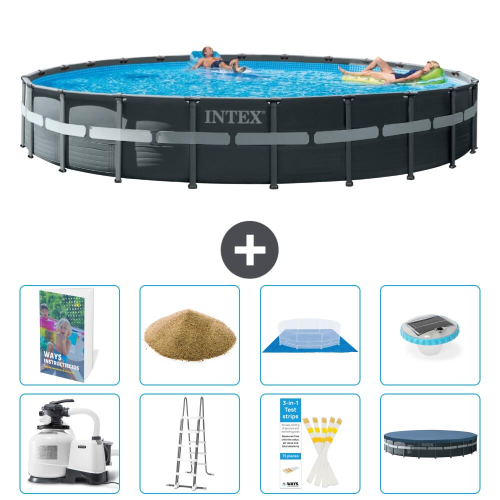 INTEX Basen Ultra XTR Okrągły - 732x132 cm - 9-częściowy S578
